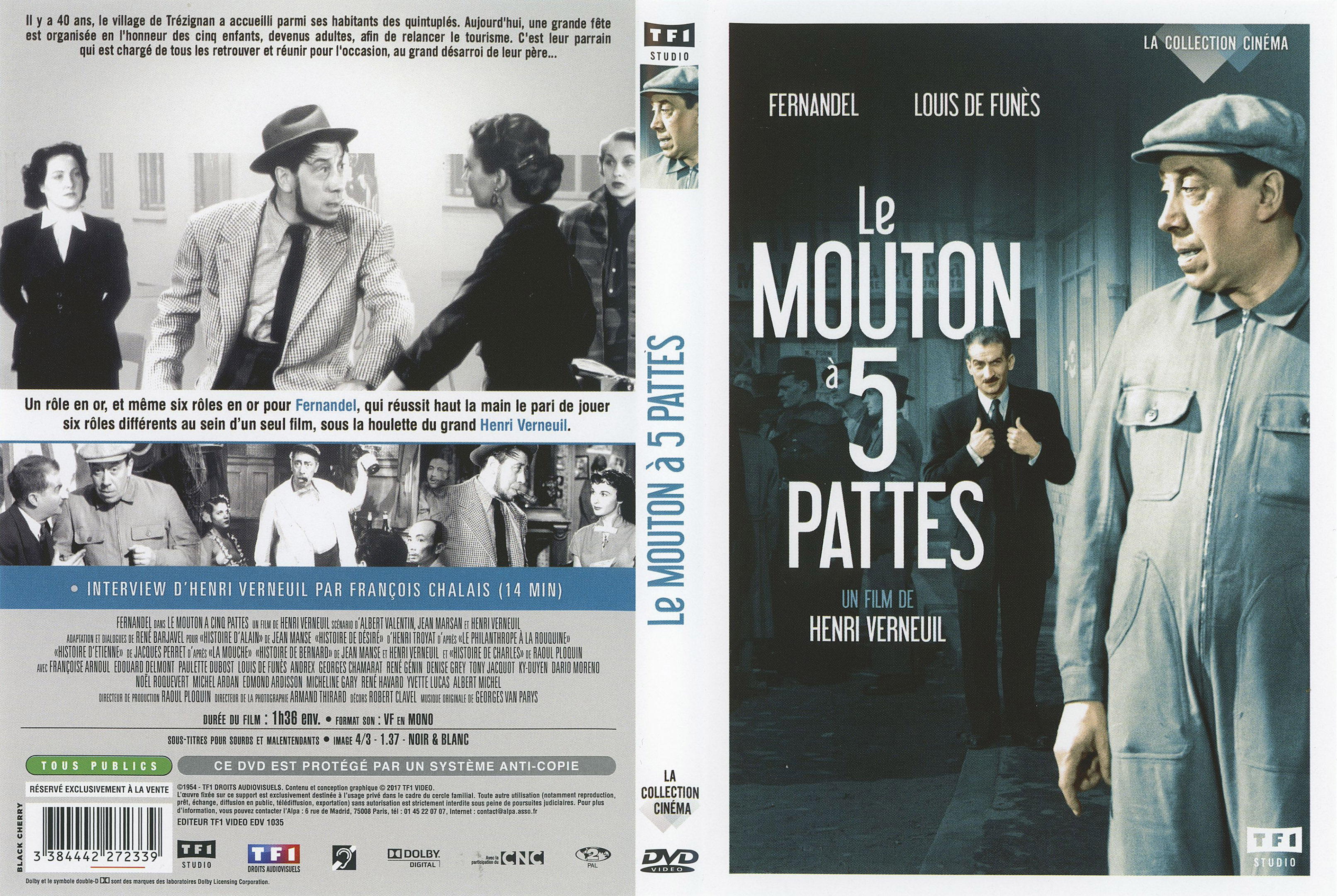 Jaquette DVD Le mouton a 5 pattes v2