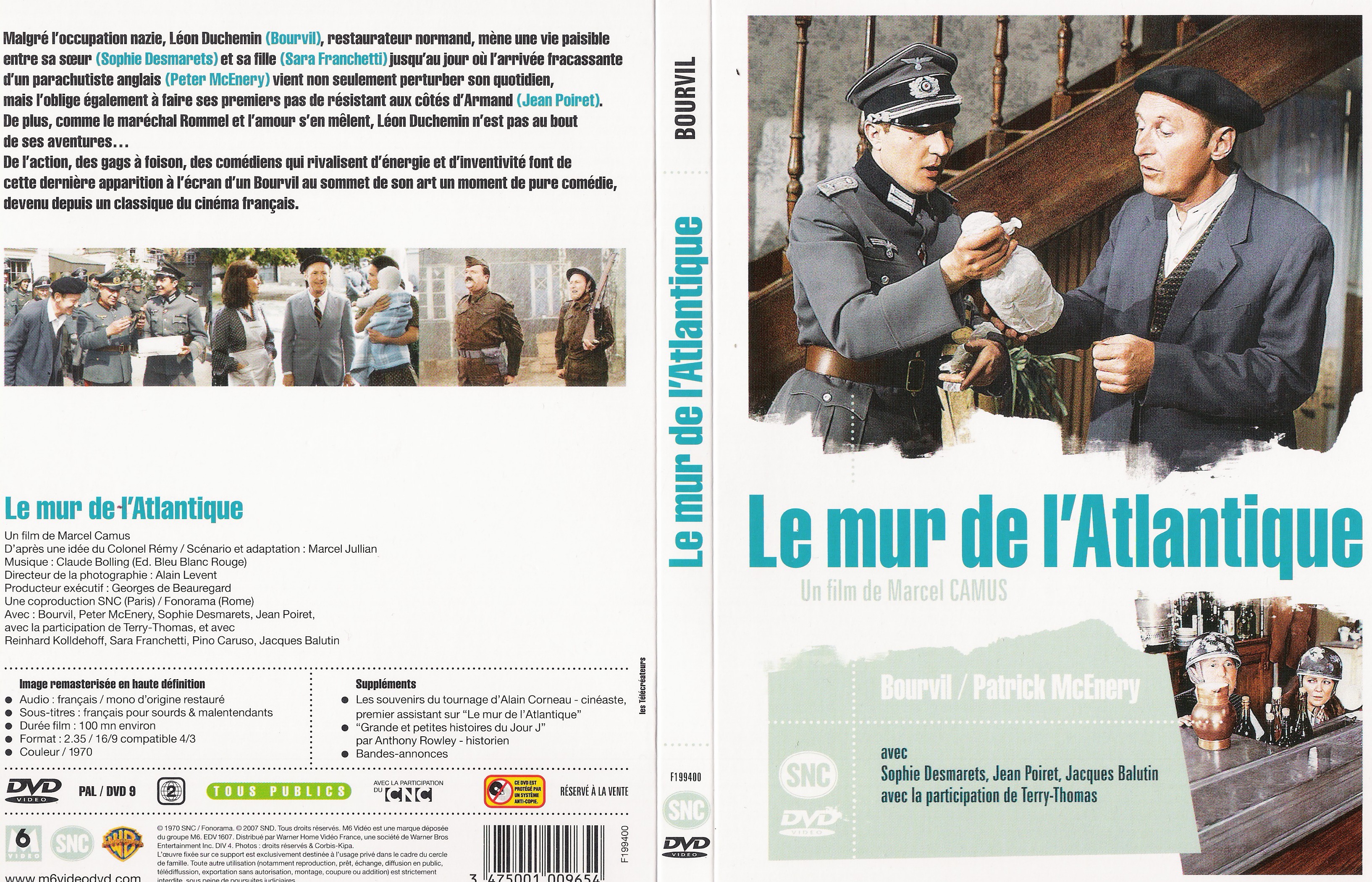 Jaquette DVD Le mur de l