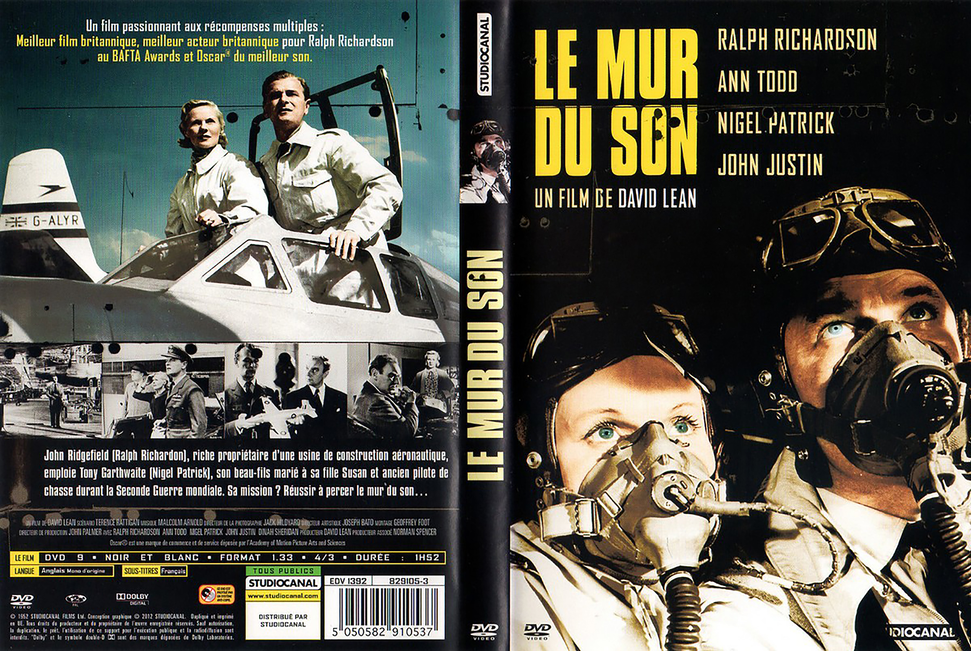 Jaquette DVD Le mur du son