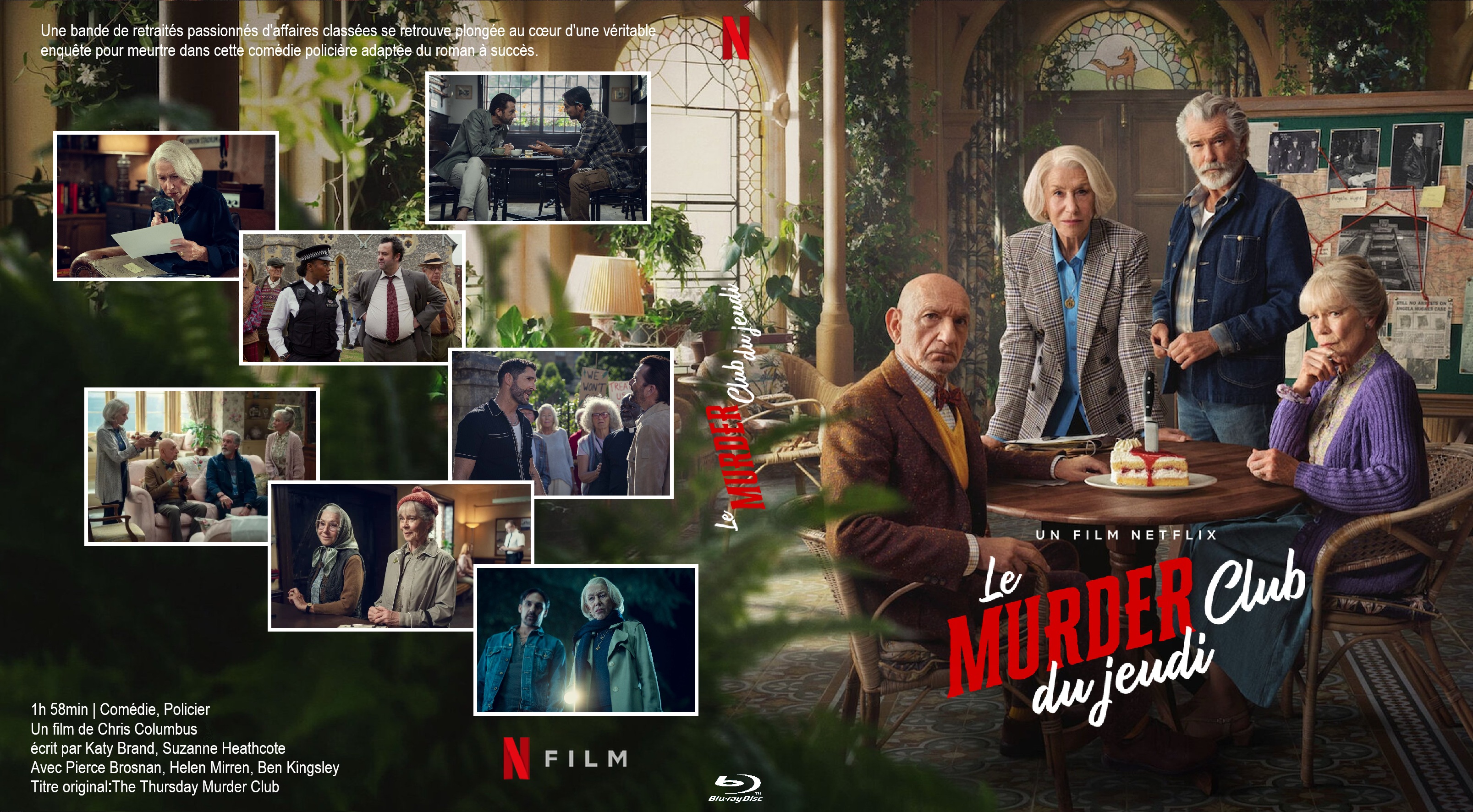 Jaquette DVD Le murder club du jeudi custom (BLU-RAY)