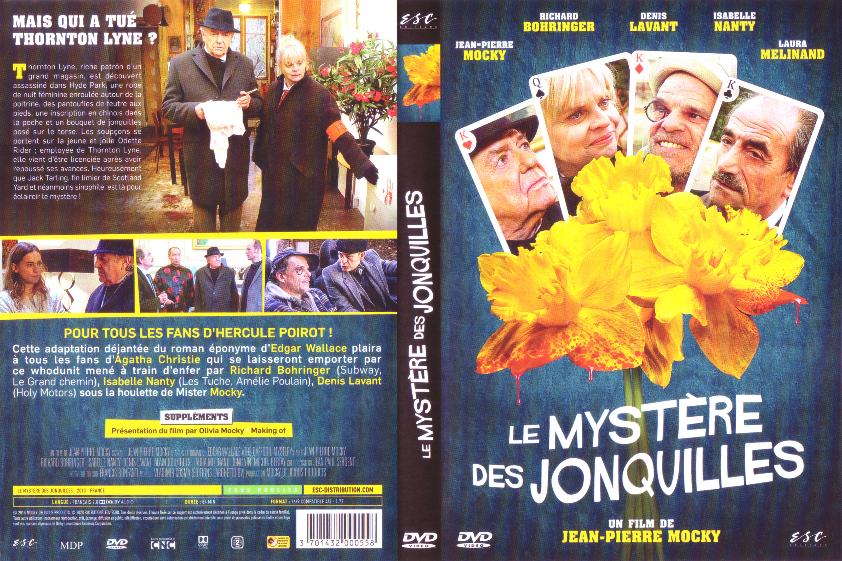 Jaquette DVD Le mystre des jonquilles