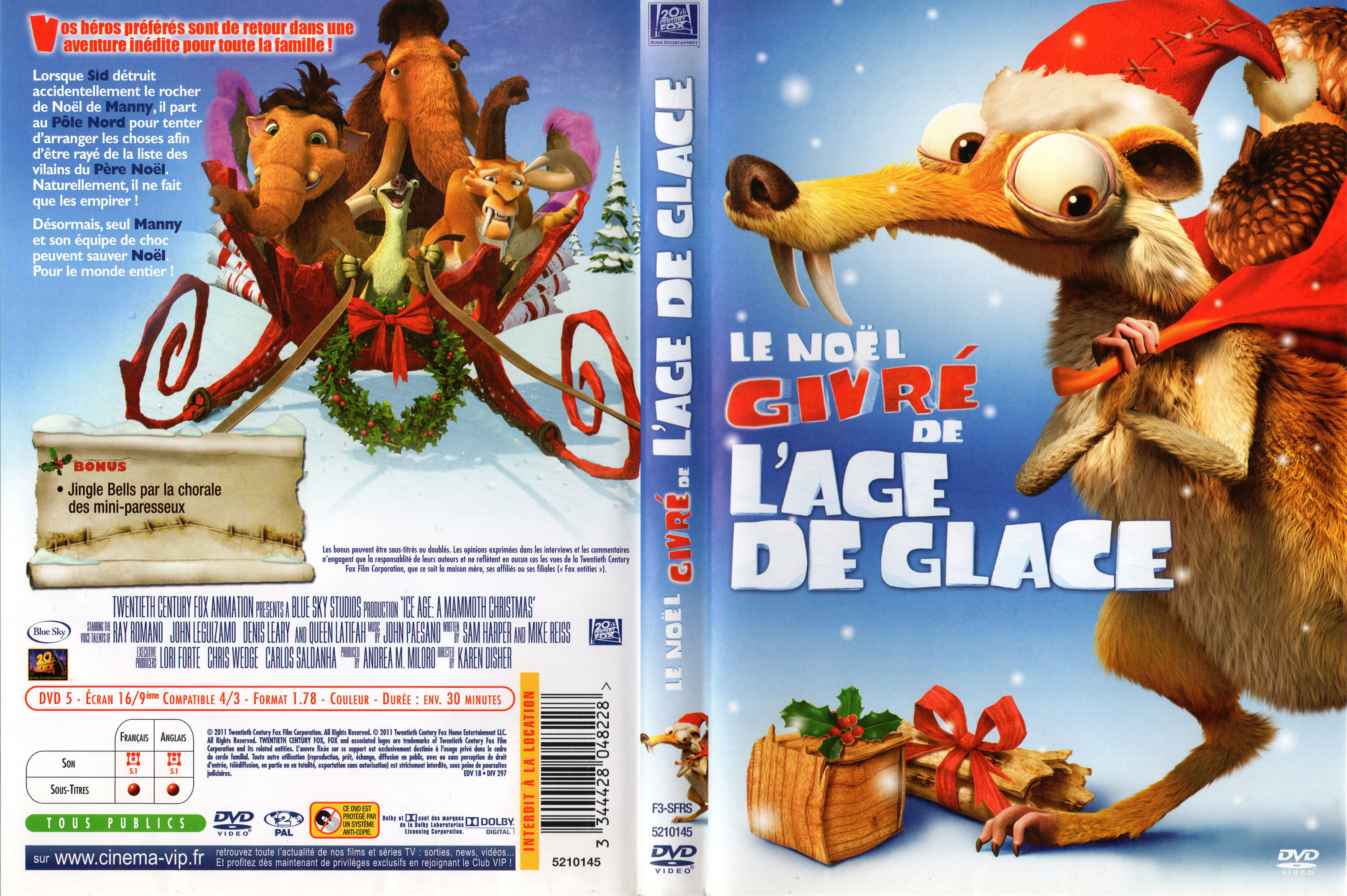 Jaquette DVD Le noel givre de l