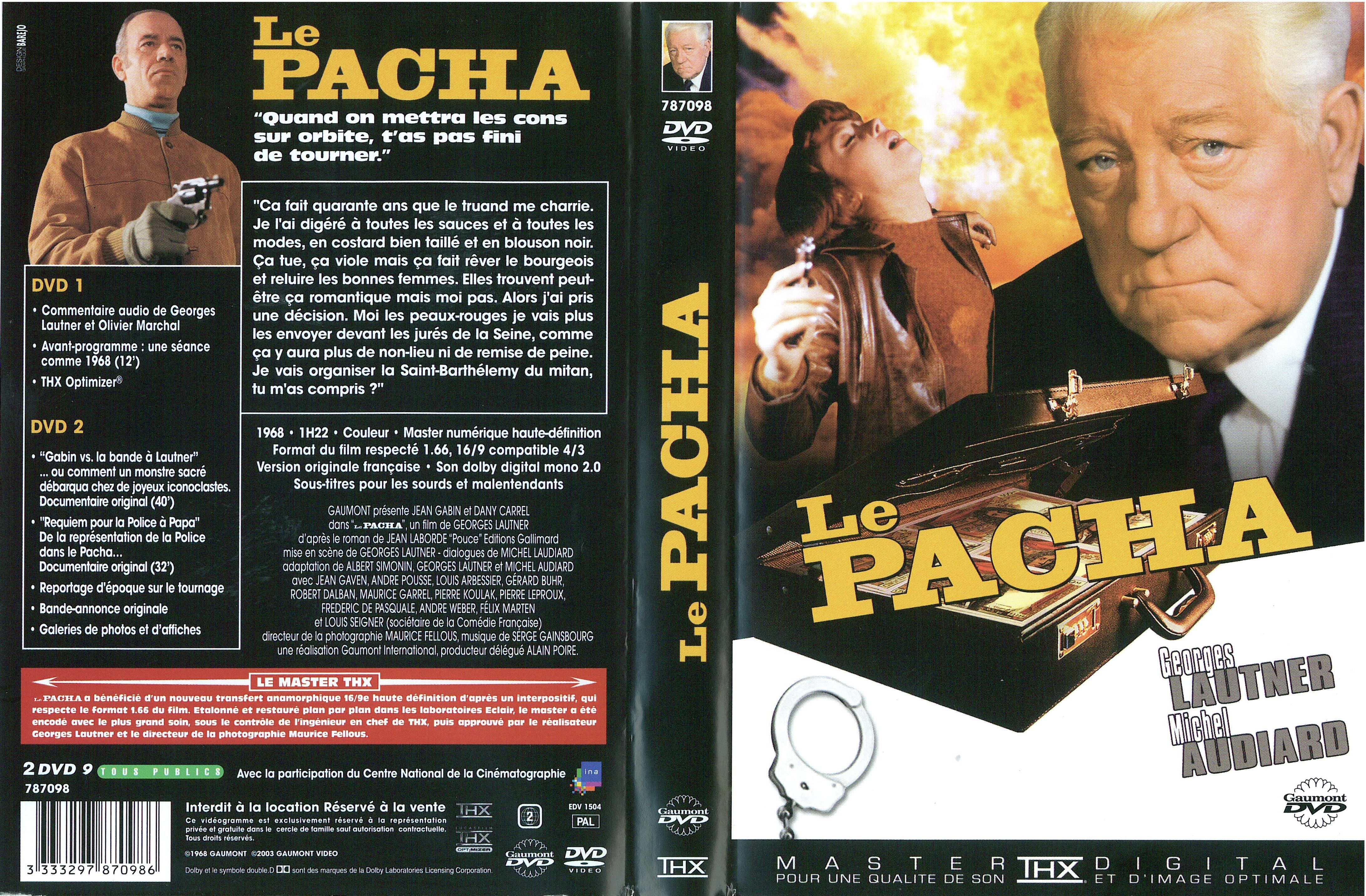 Jaquette DVD Le pacha