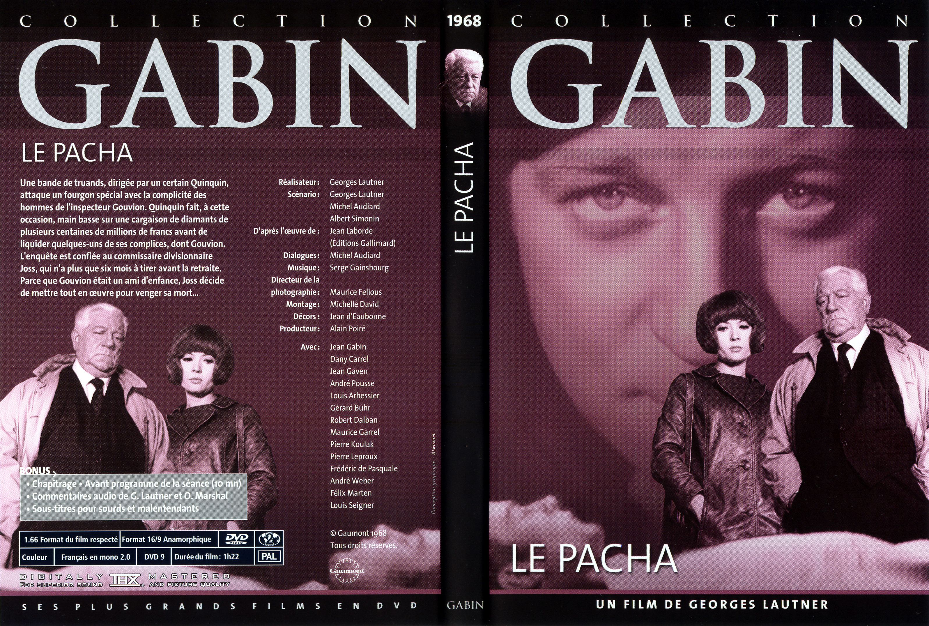 Jaquette DVD Le pacha v2