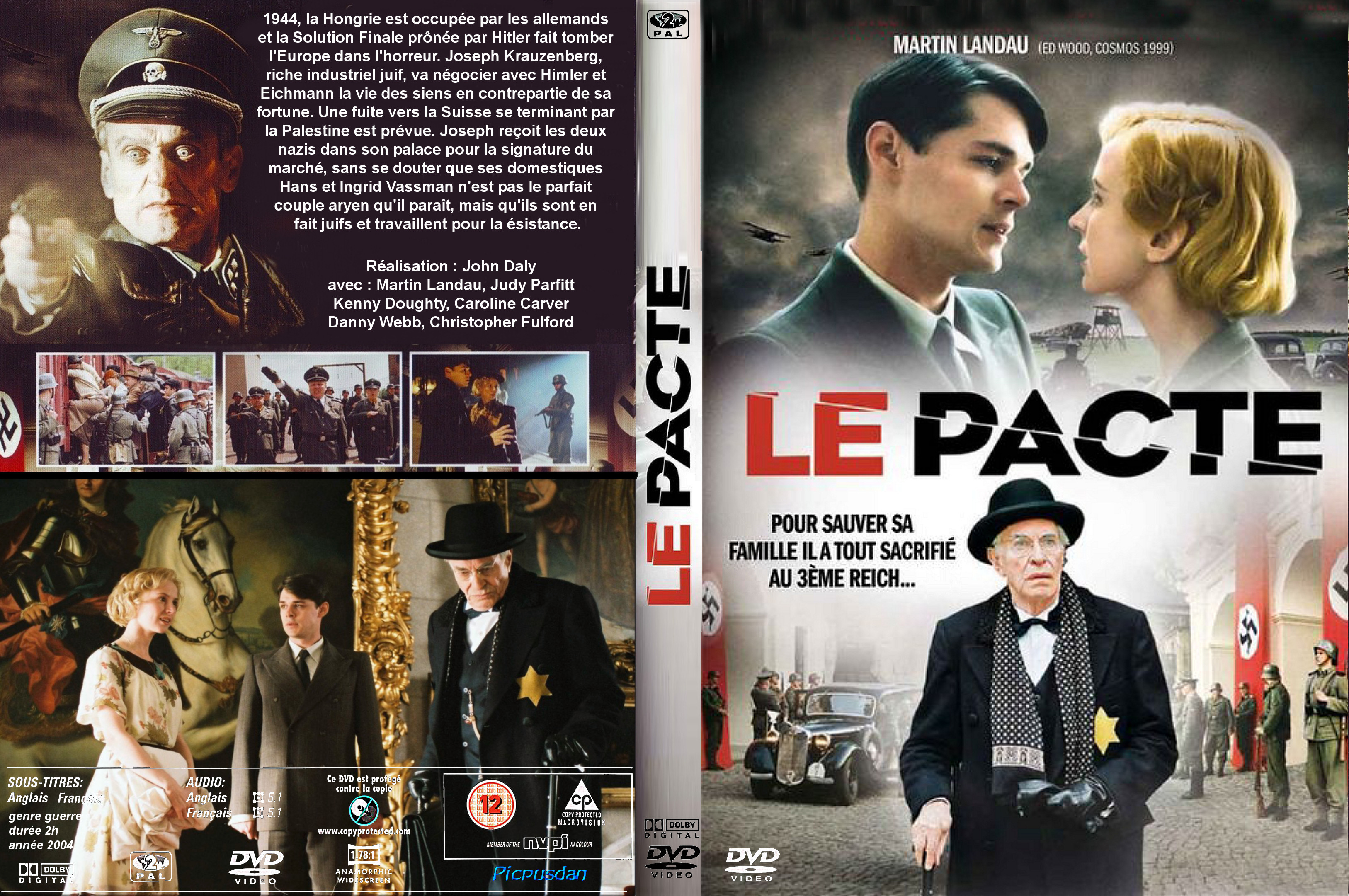Jaquette DVD Le pacte (2004) custom