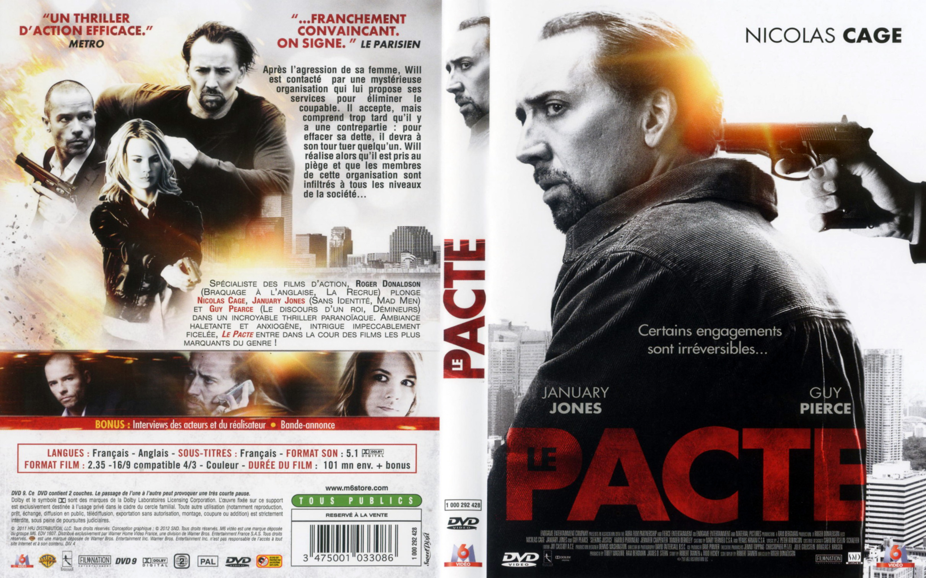 Jaquette DVD Le pacte (2012)