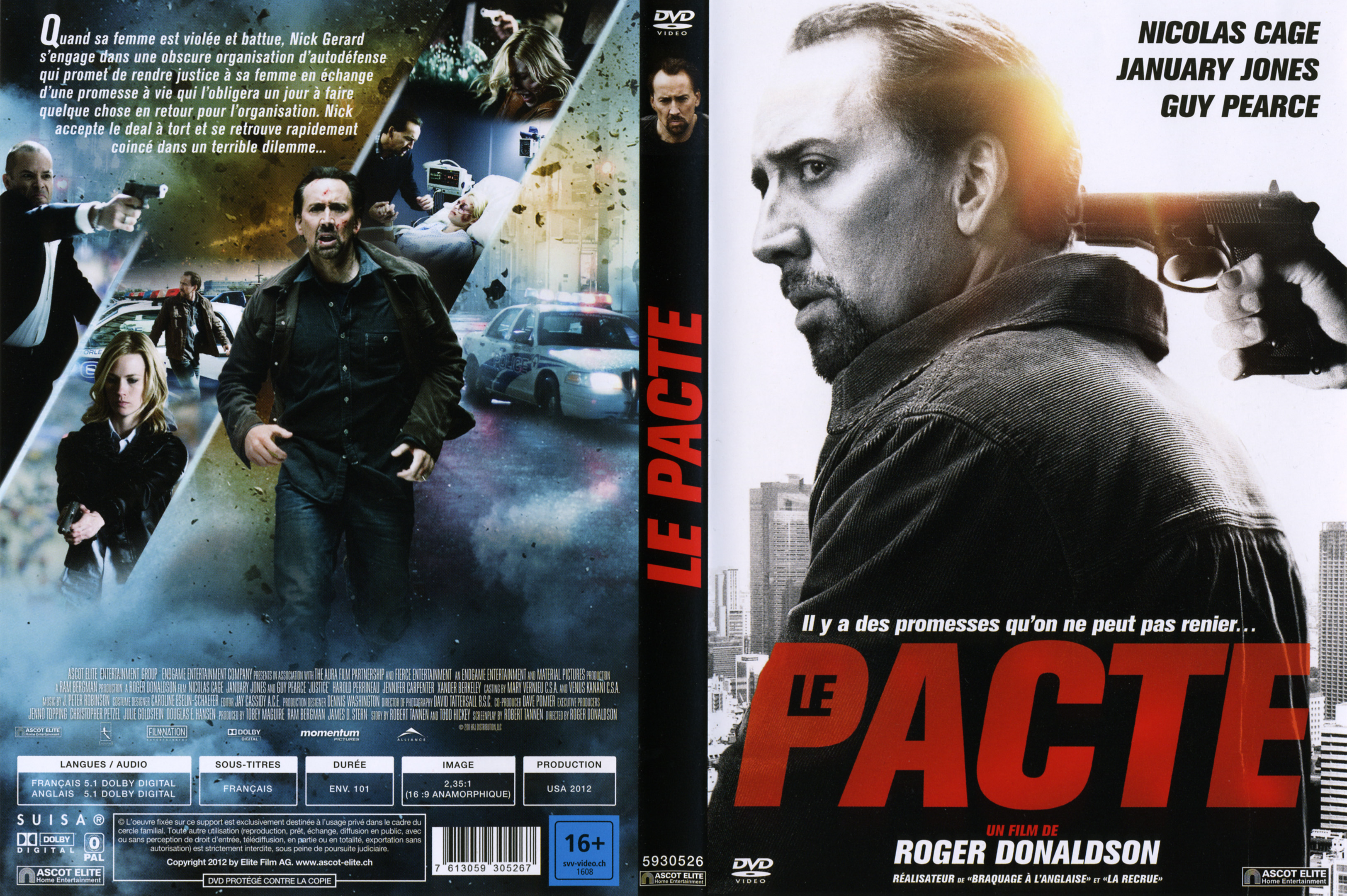 Jaquette DVD Le pacte (2012) v2