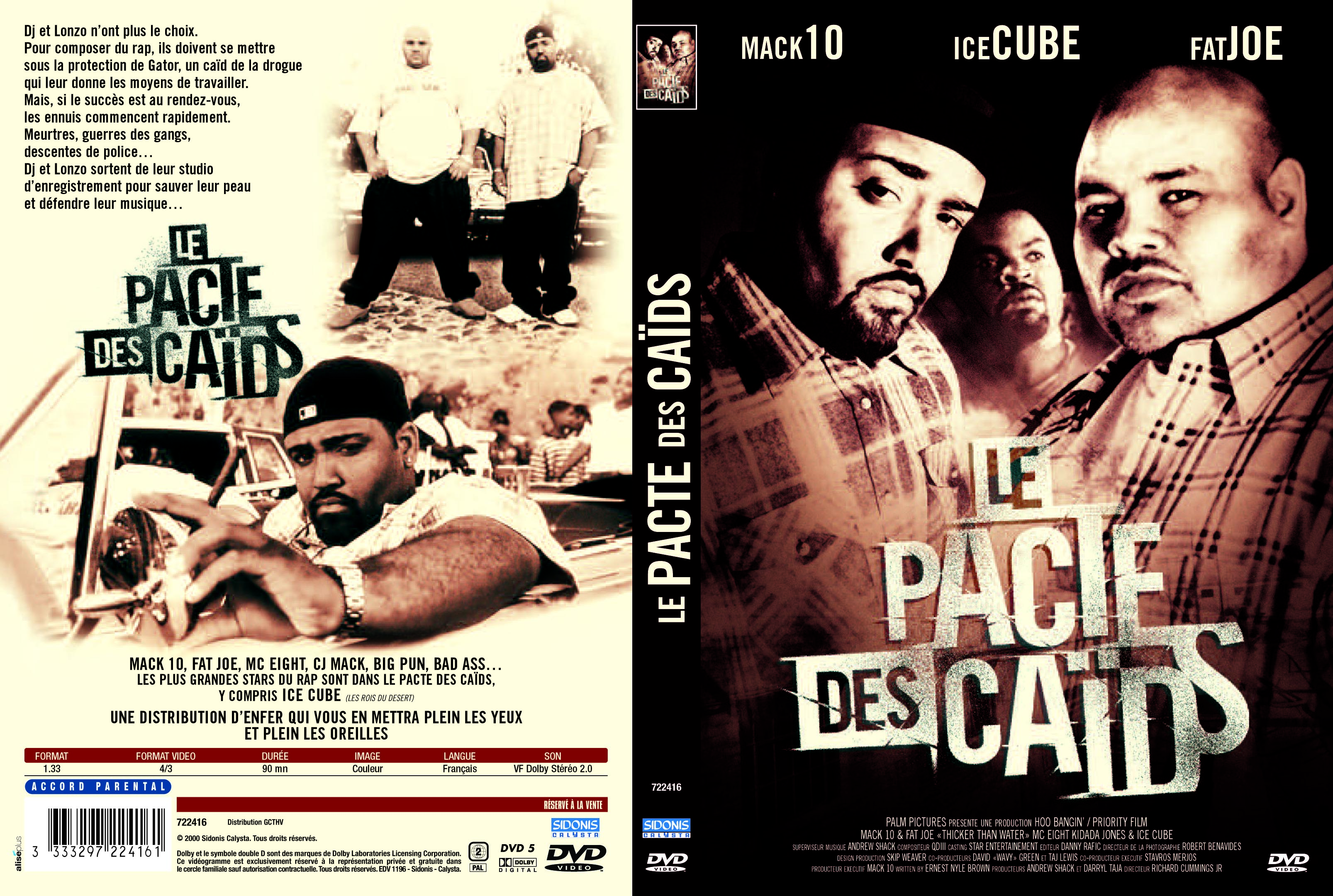 Jaquette DVD Le pacte des caids