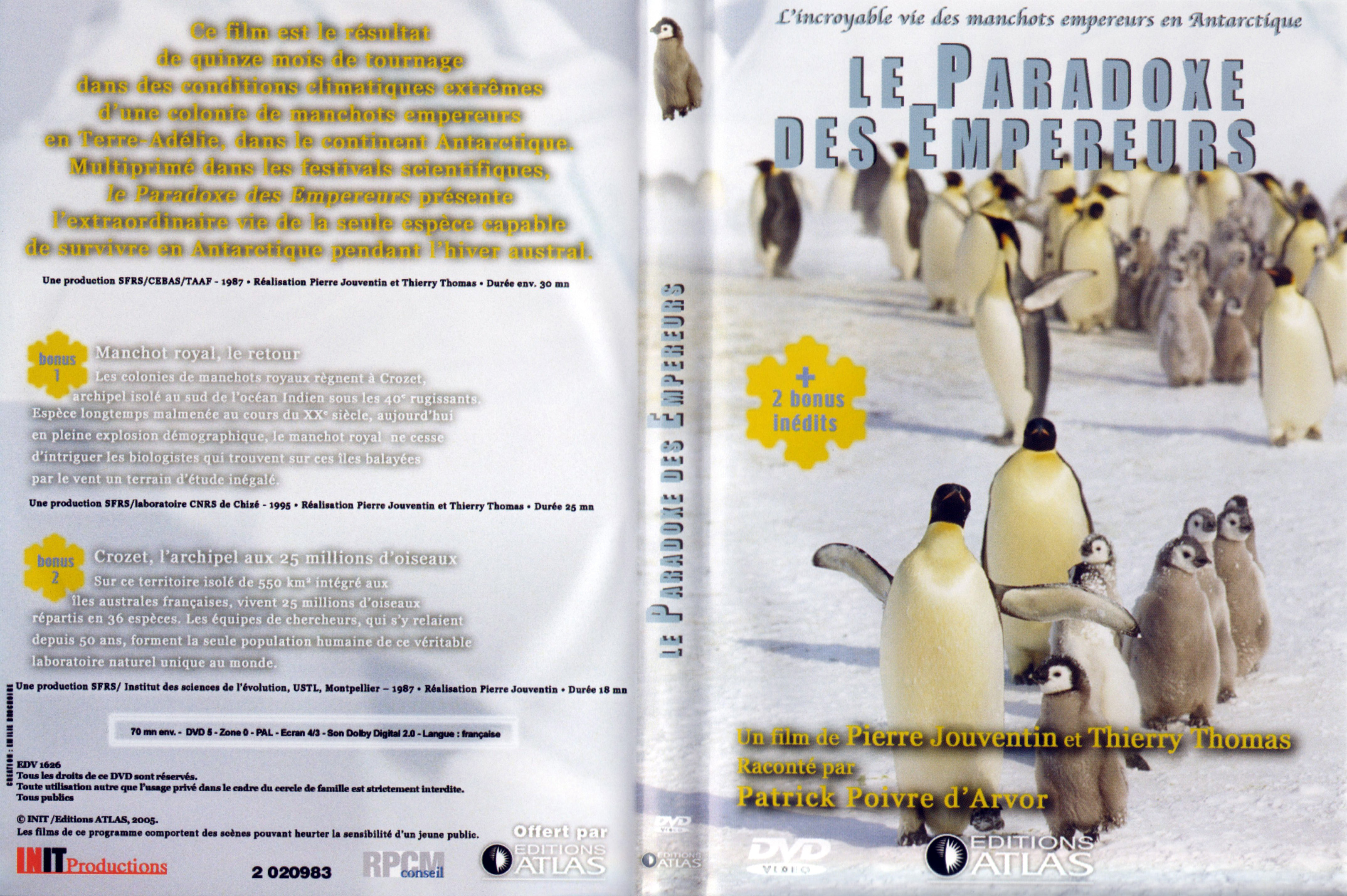 Jaquette DVD Le paradoxe des empereurs