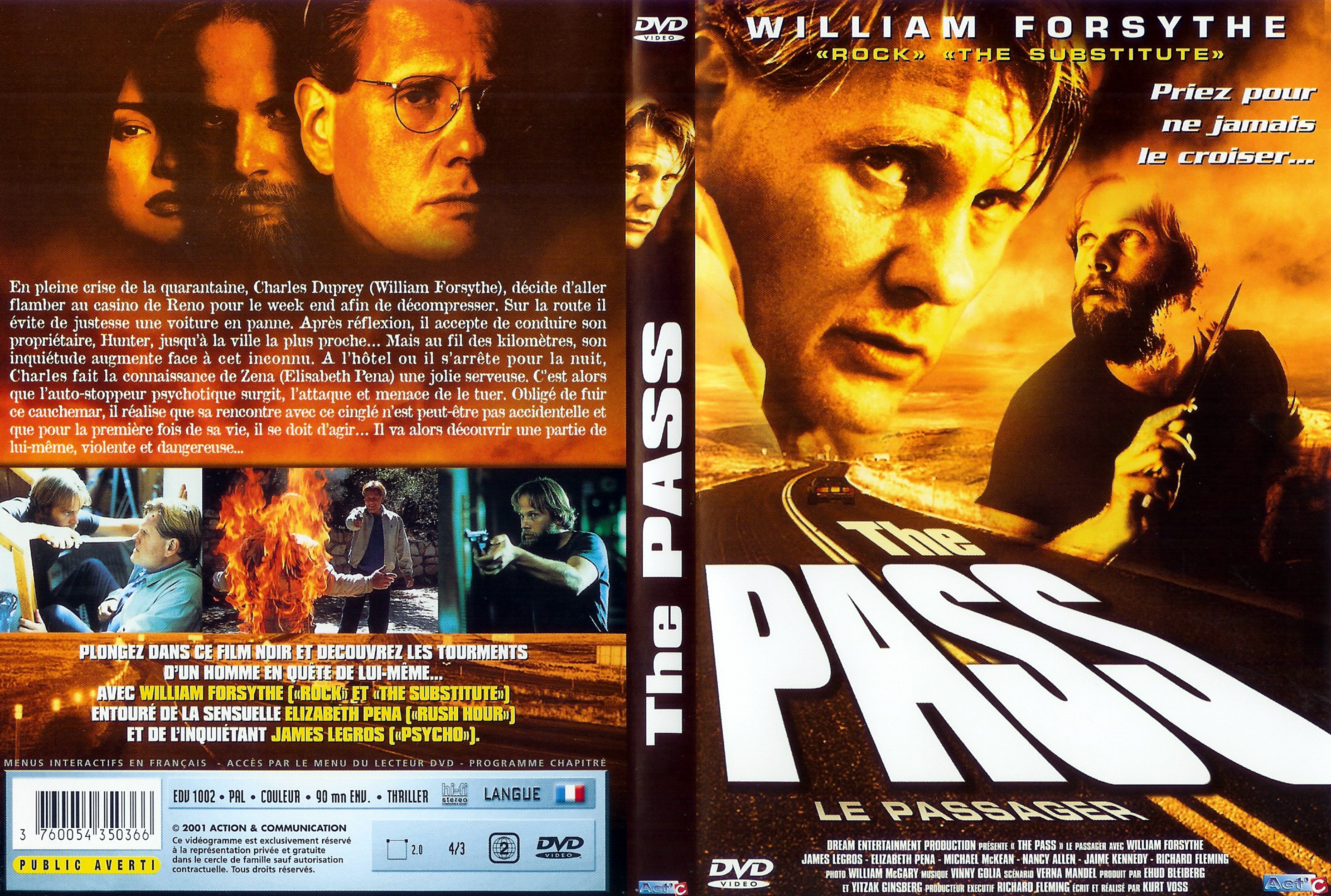 Jaquette DVD Le passager