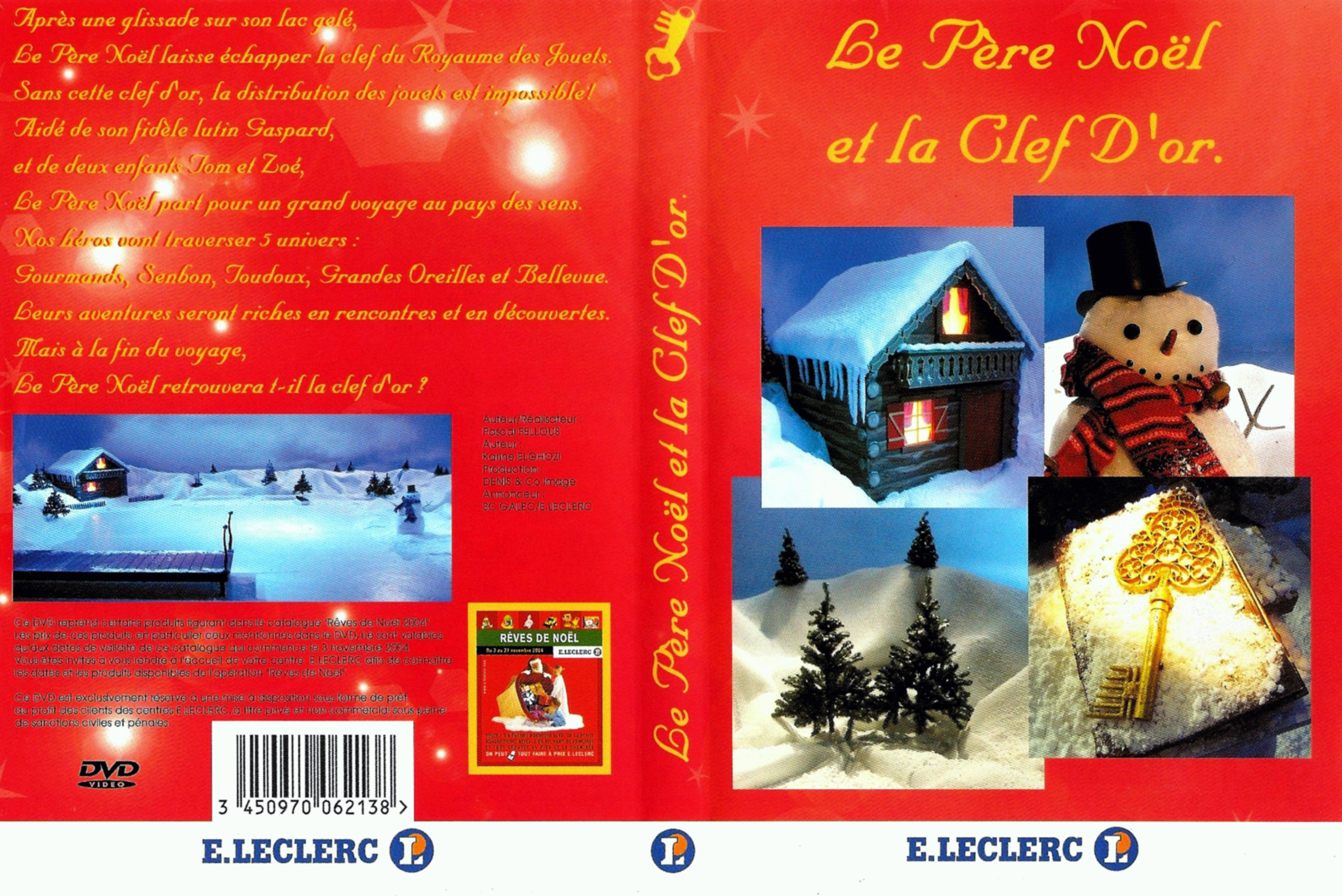 Jaquette DVD Le pre Noel et la clef d