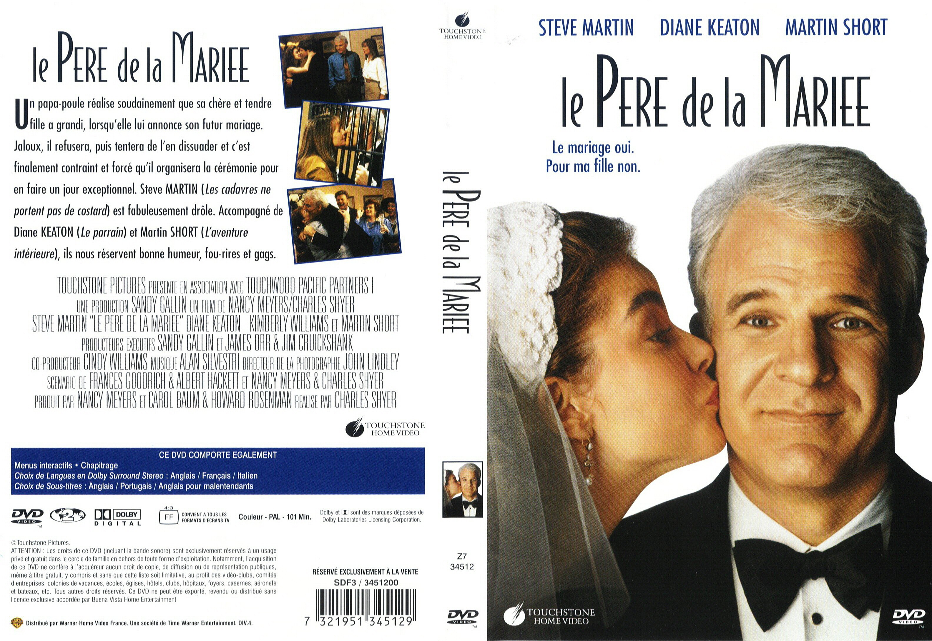 Jaquette DVD Le pre de la marie