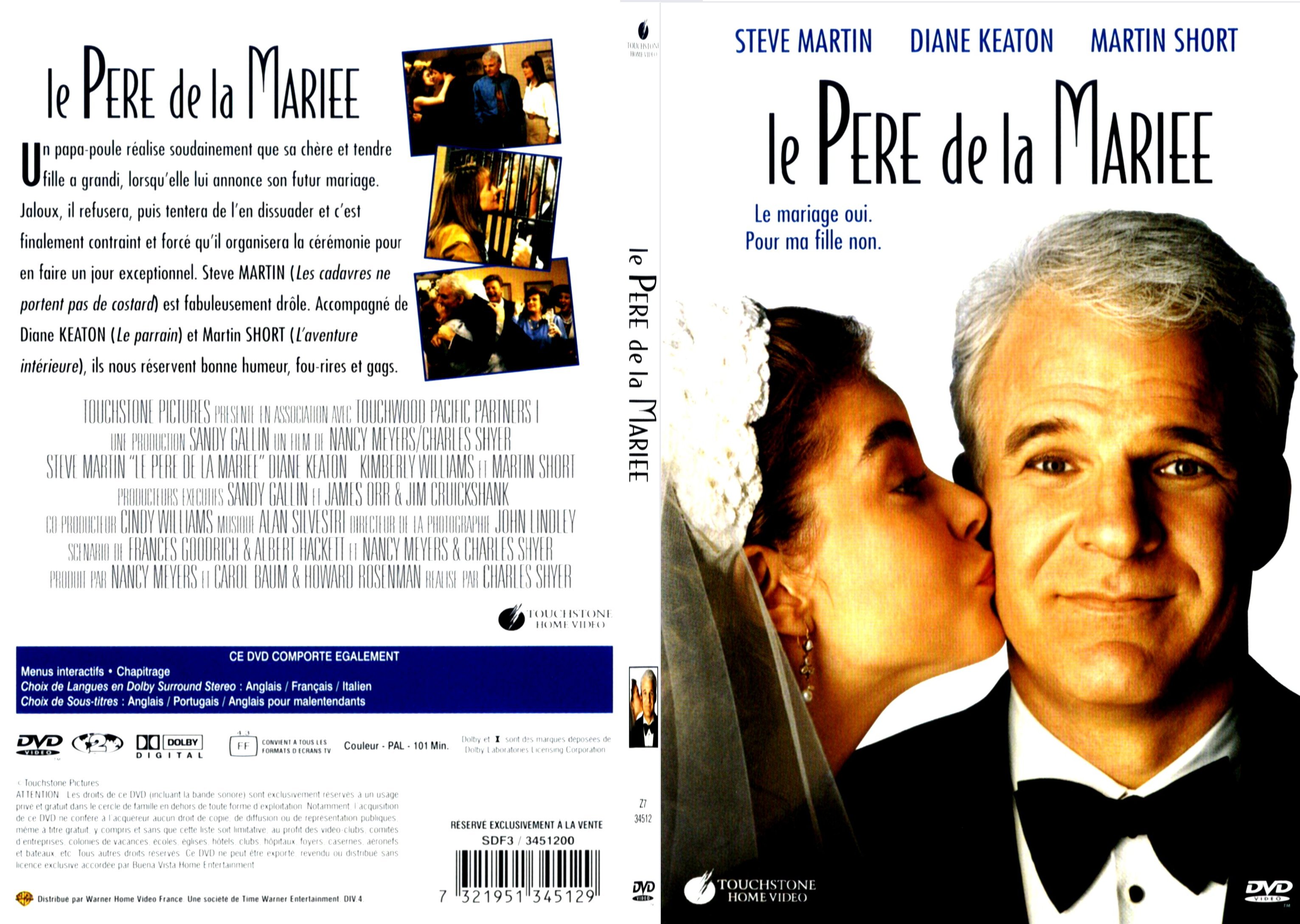 Jaquette DVD Le pre de la marie - SLIM