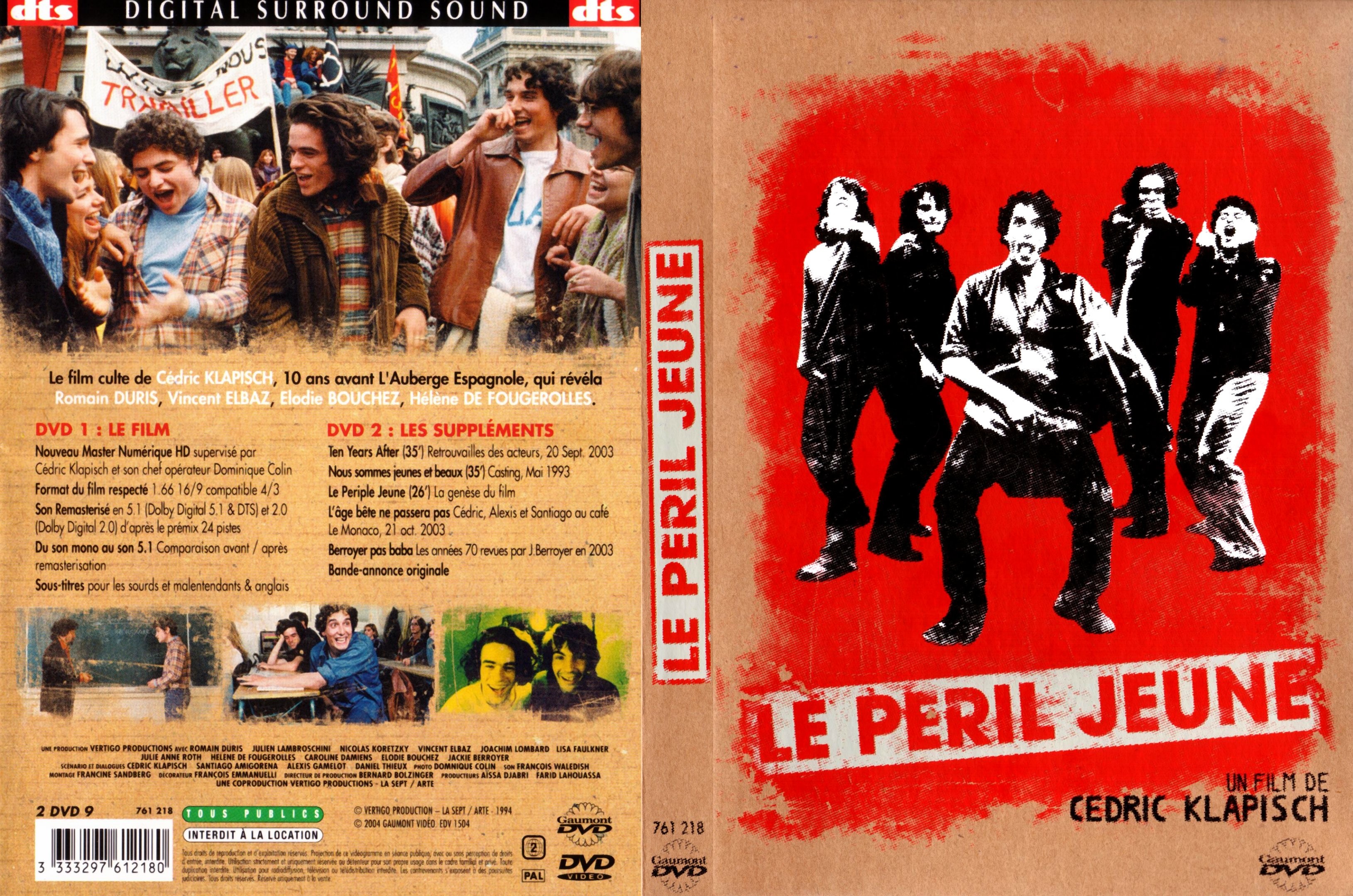 Jaquette DVD Le peril jeune