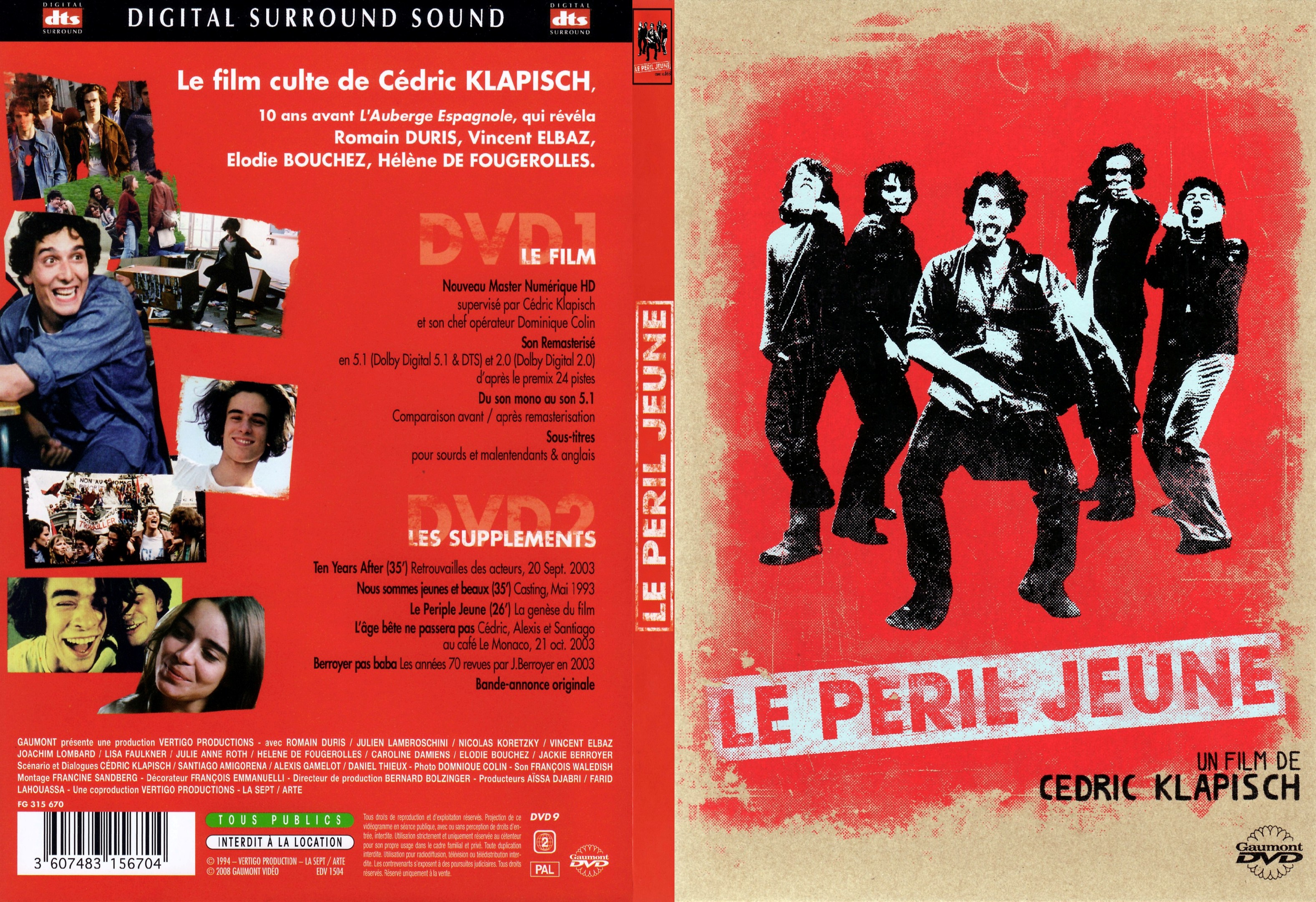 Jaquette DVD Le peril jeune - SLIM v2
