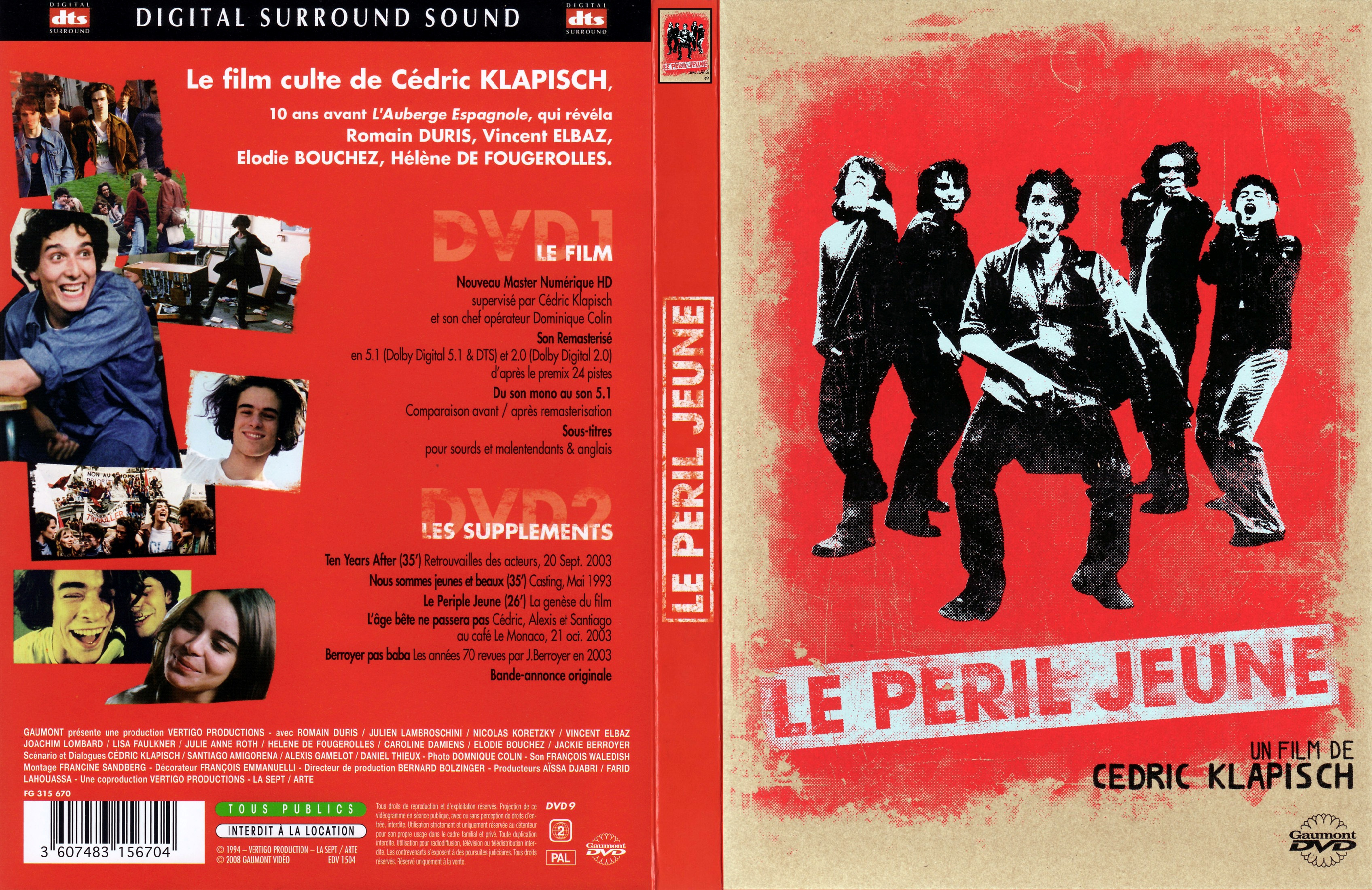 Jaquette DVD Le peril jeune v3