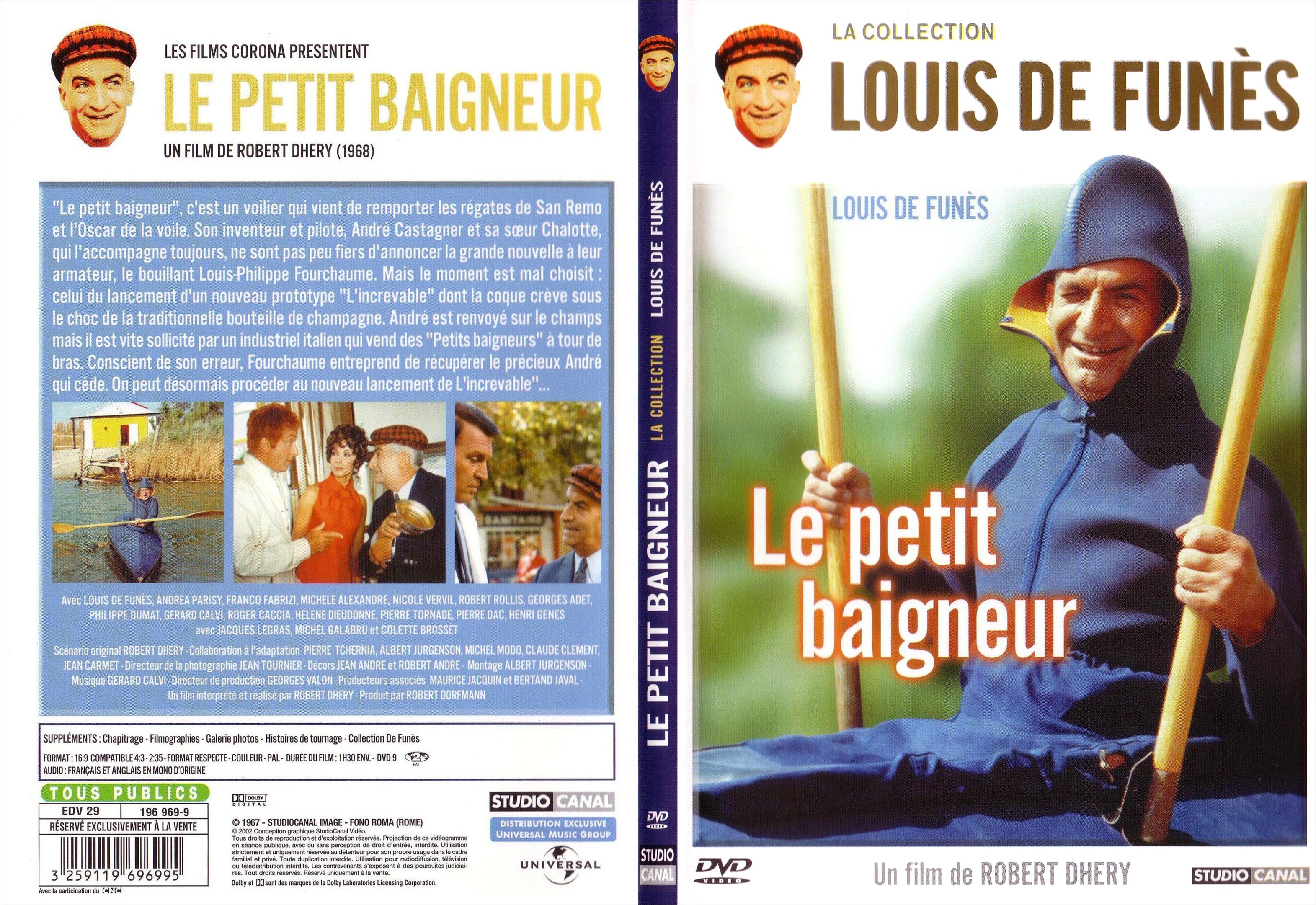 Jaquette DVD Le petit baigneur - SLIM
