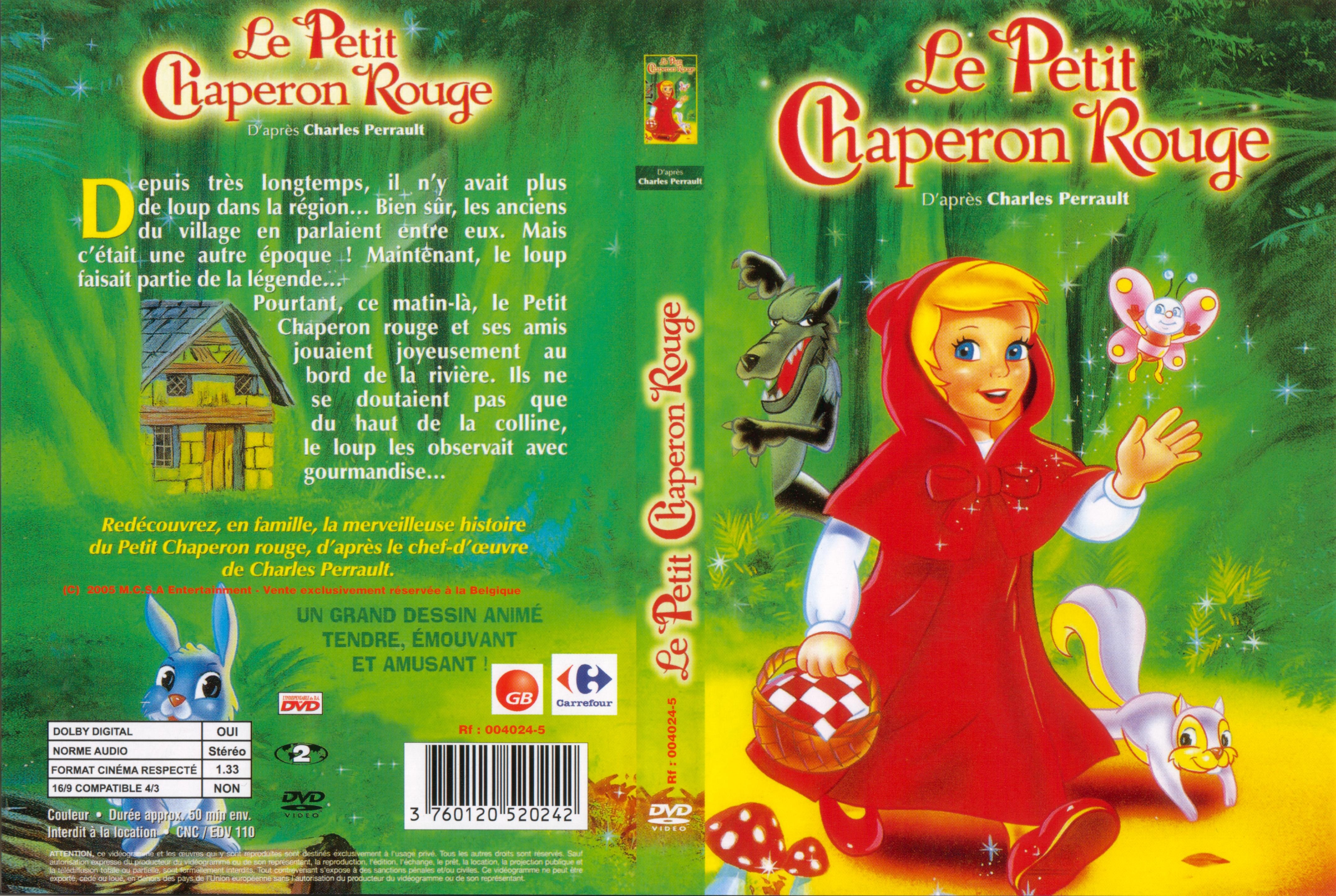 Jaquette DVD Le petit chaperon rouge