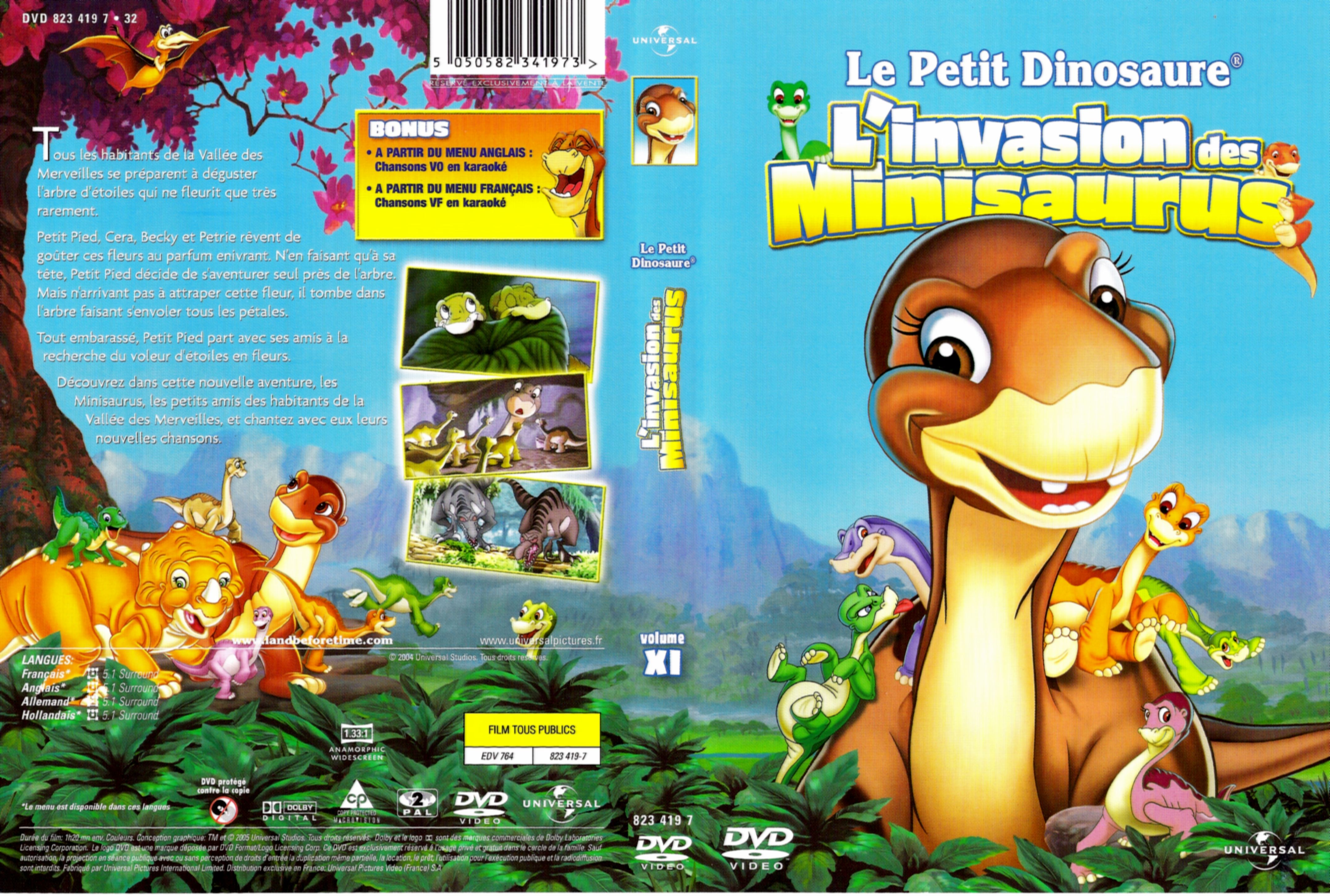 Jaquette DVD Le petit dinosaure vol 11 - L