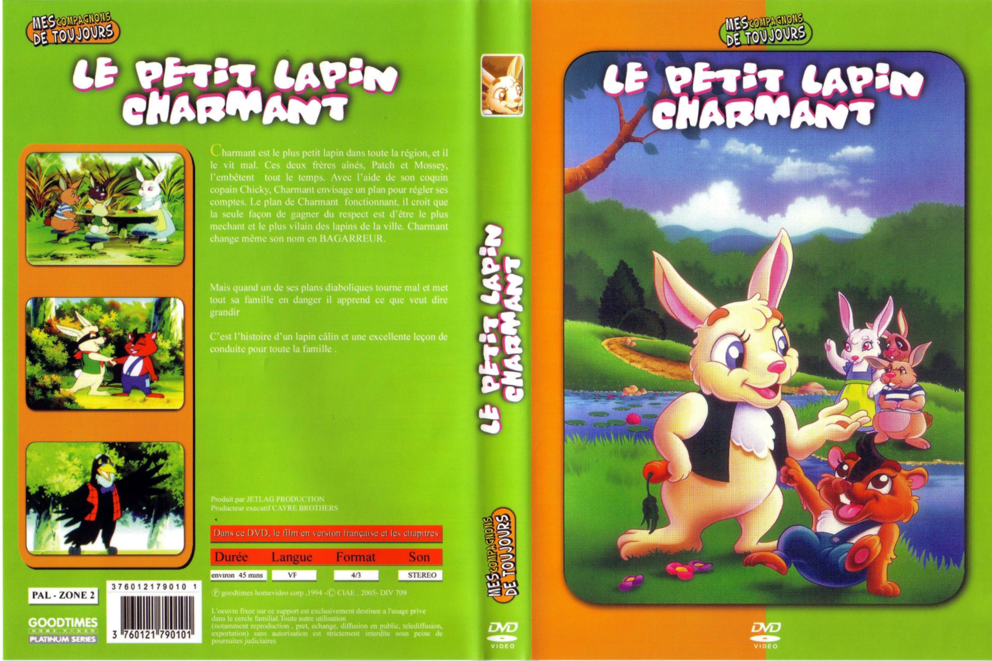Jaquette DVD Le petit lapin charmant