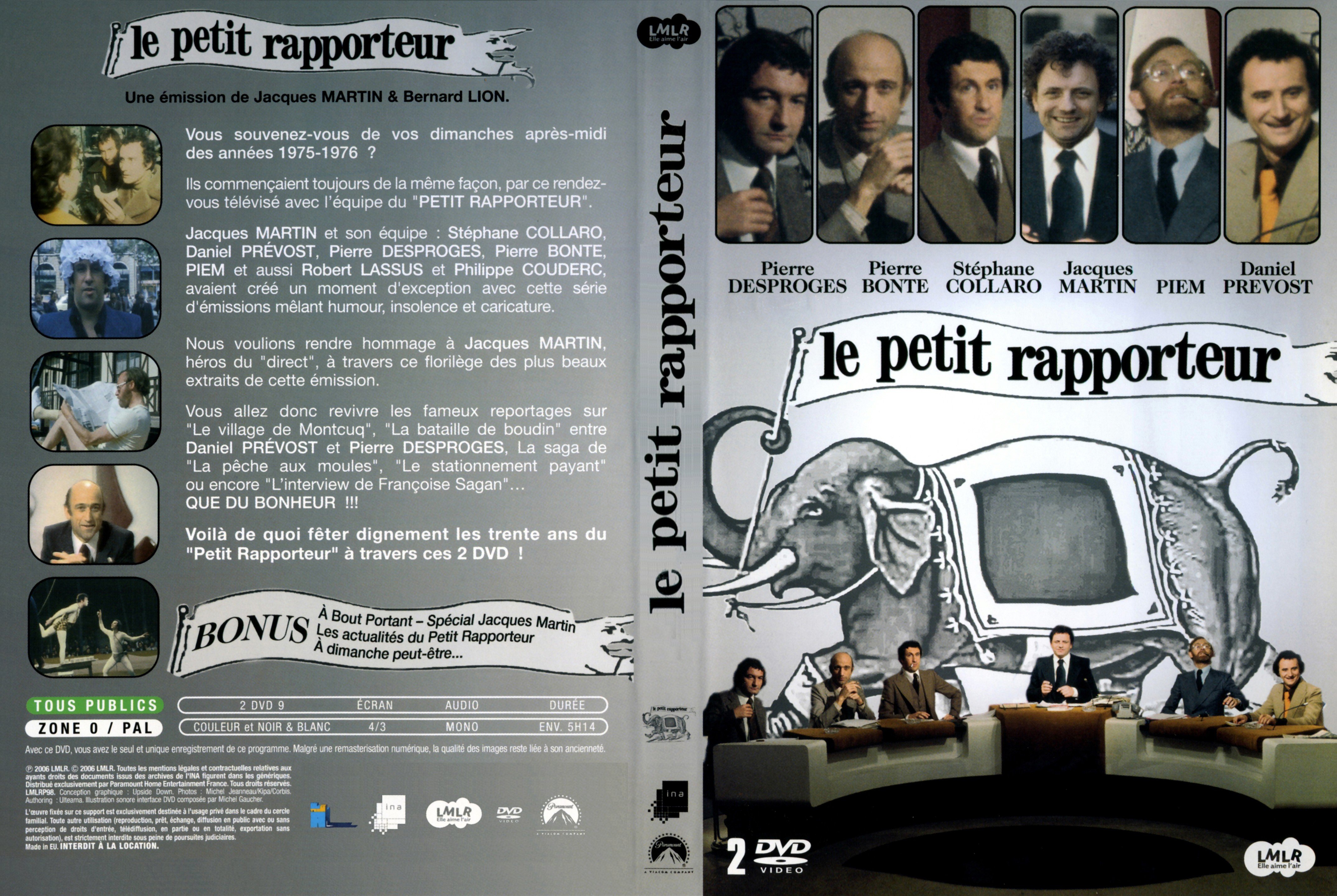 Jaquette DVD Le petit rapporteur v2
