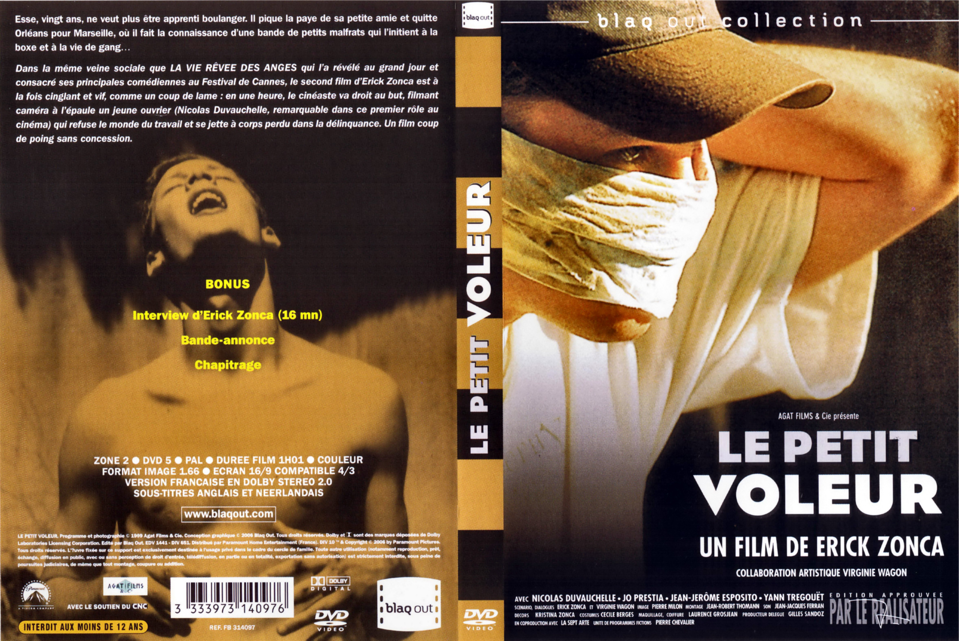 Jaquette DVD Le petit voleur