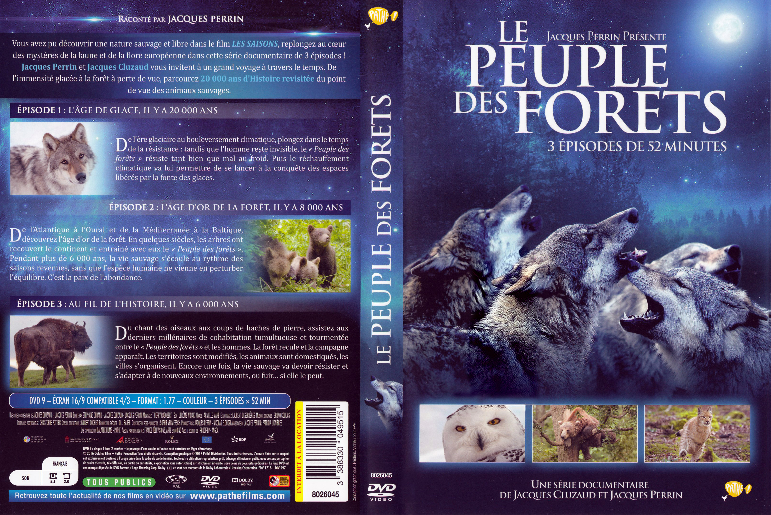 Jaquette DVD Le peuple des forets