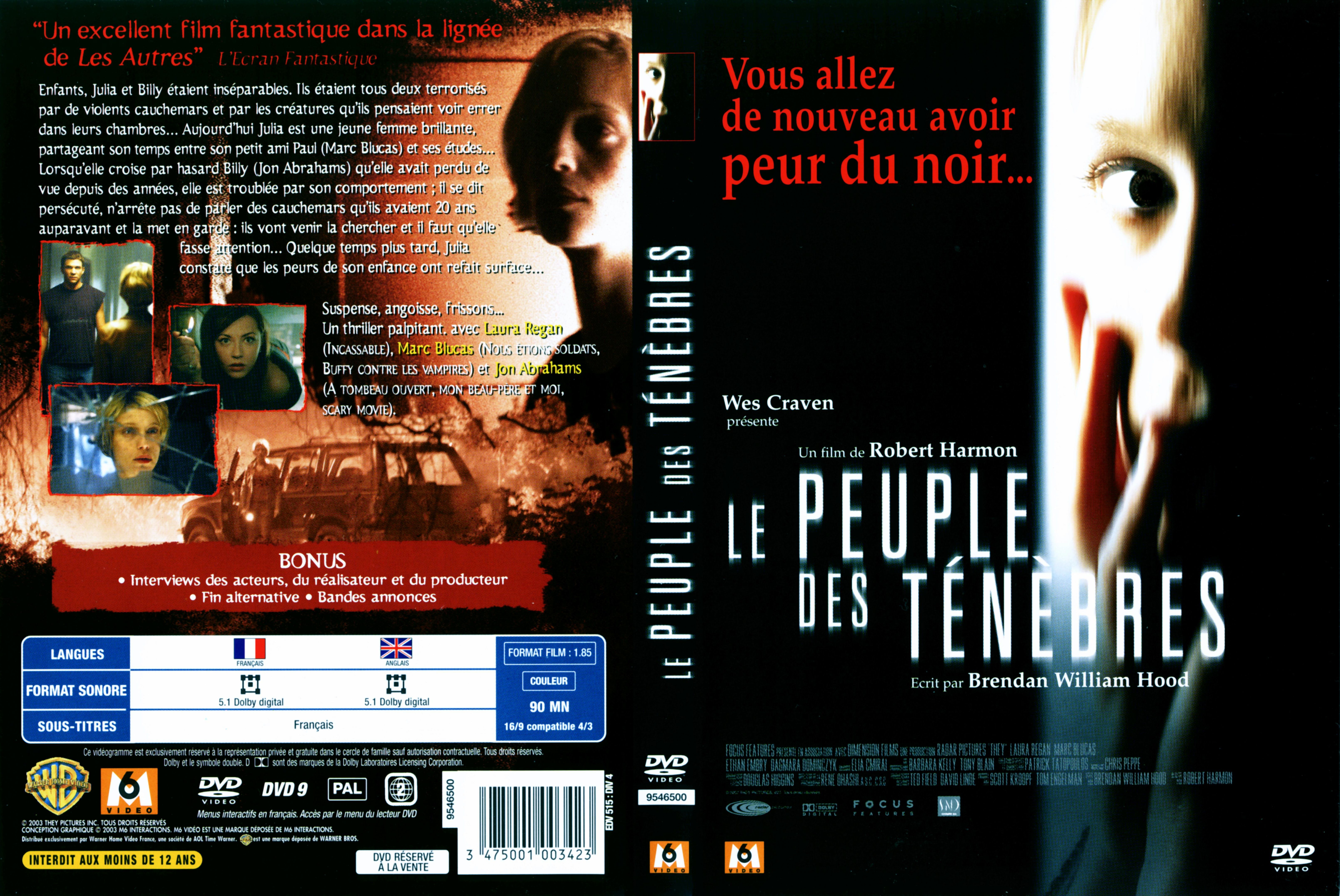 Jaquette DVD Le peuple des tenebres