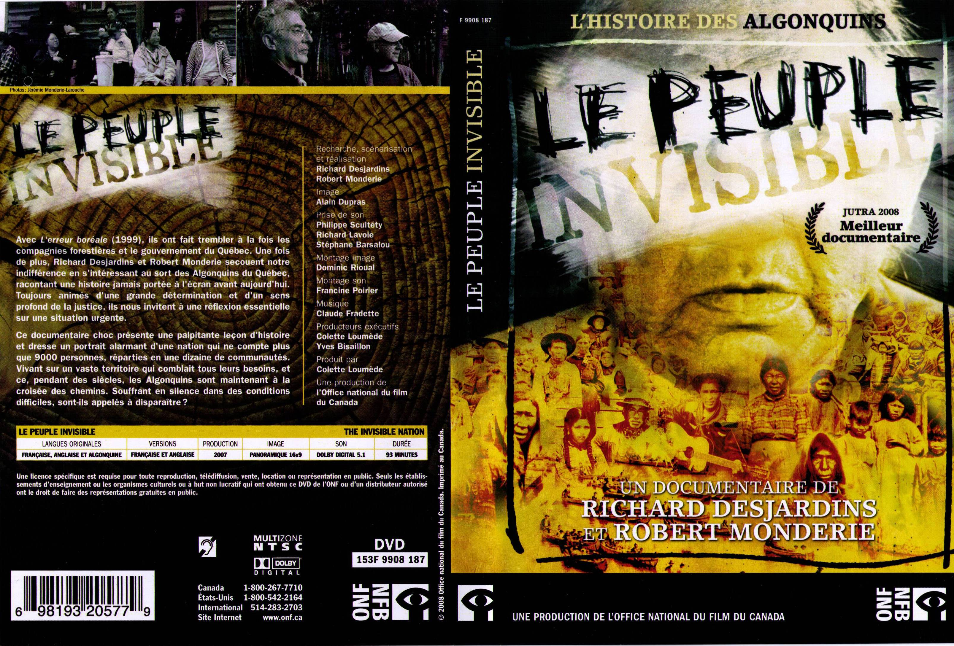 Jaquette DVD Le peuple invisible