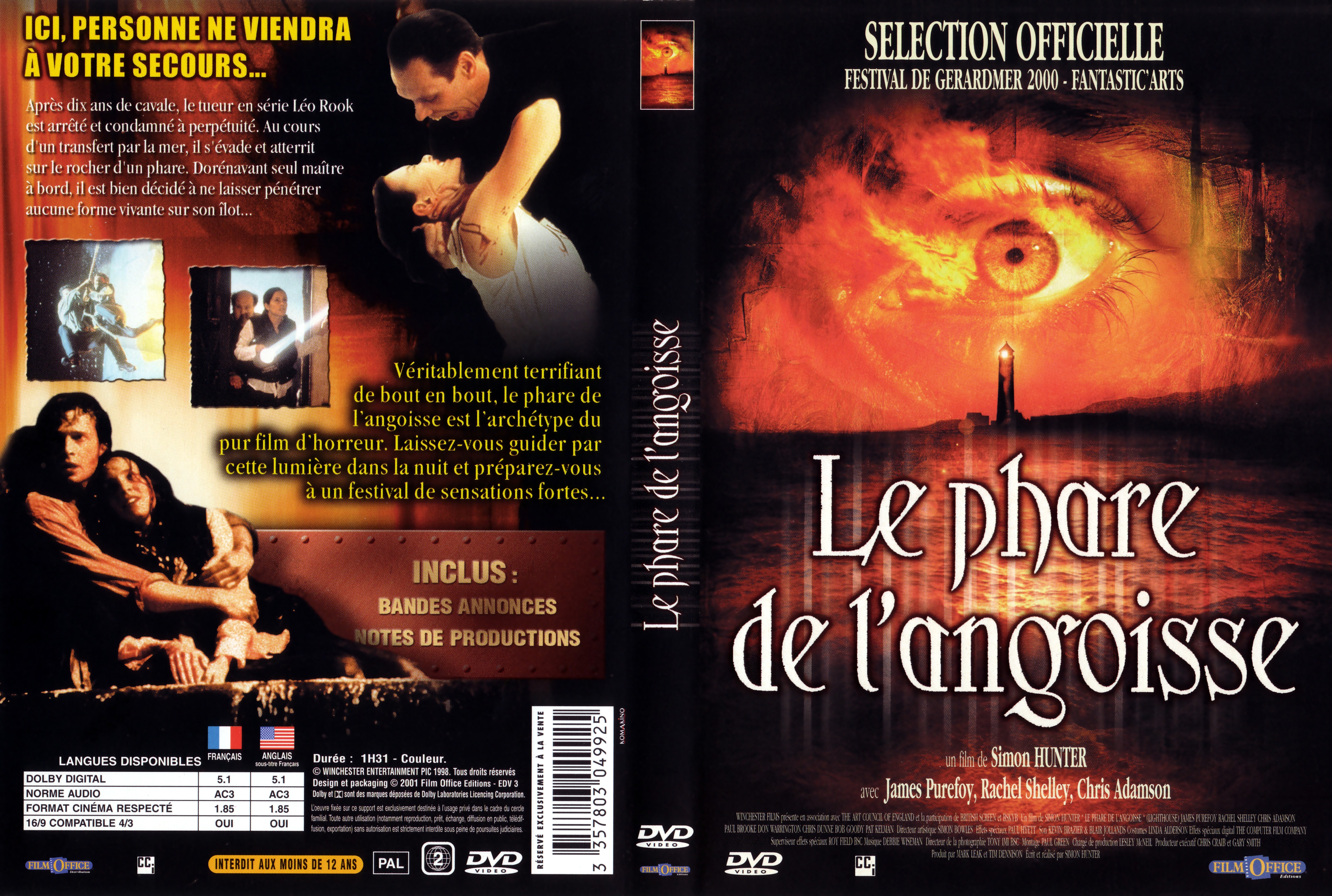 Jaquette DVD Le phare de l