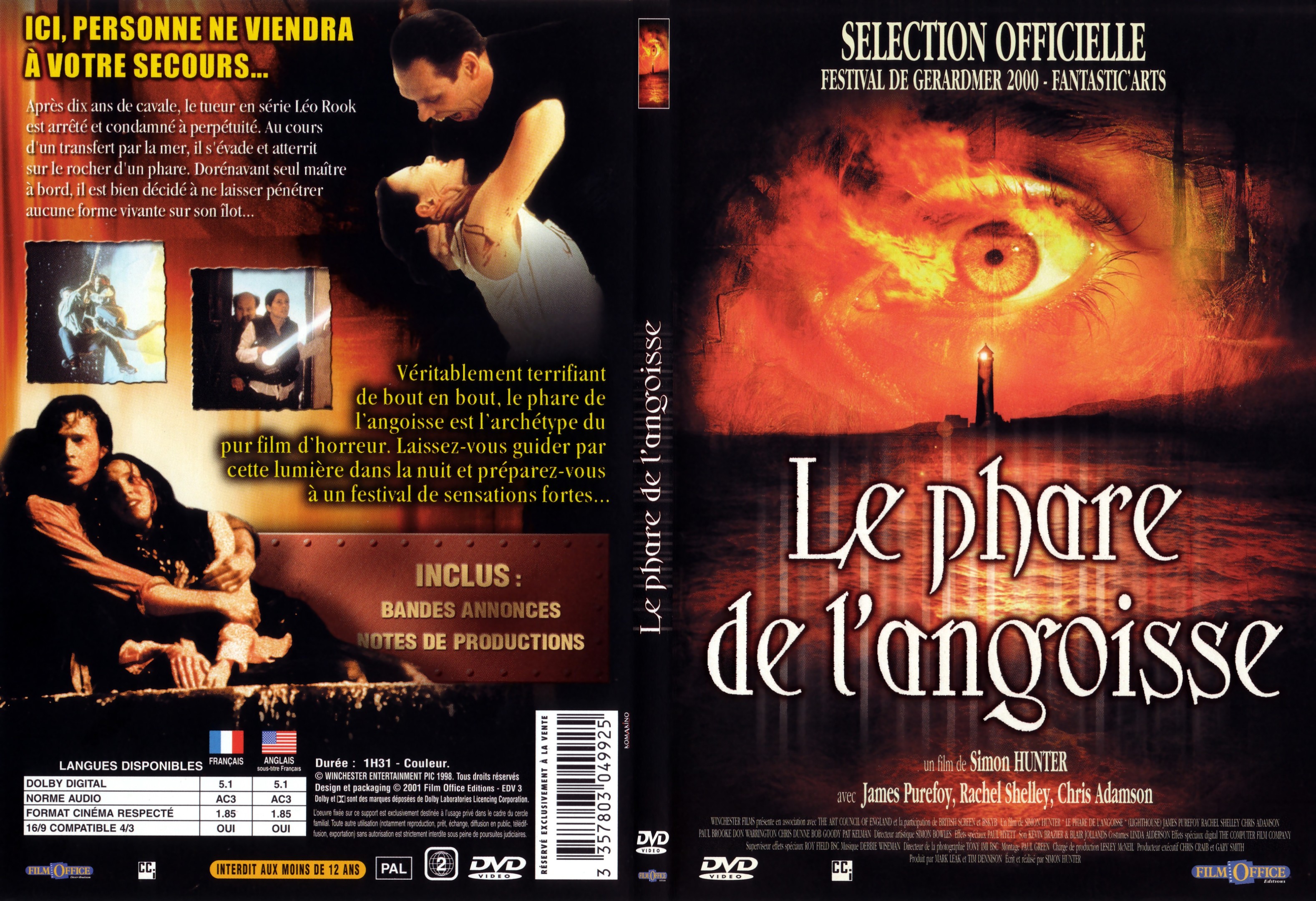 Jaquette DVD Le phare de l