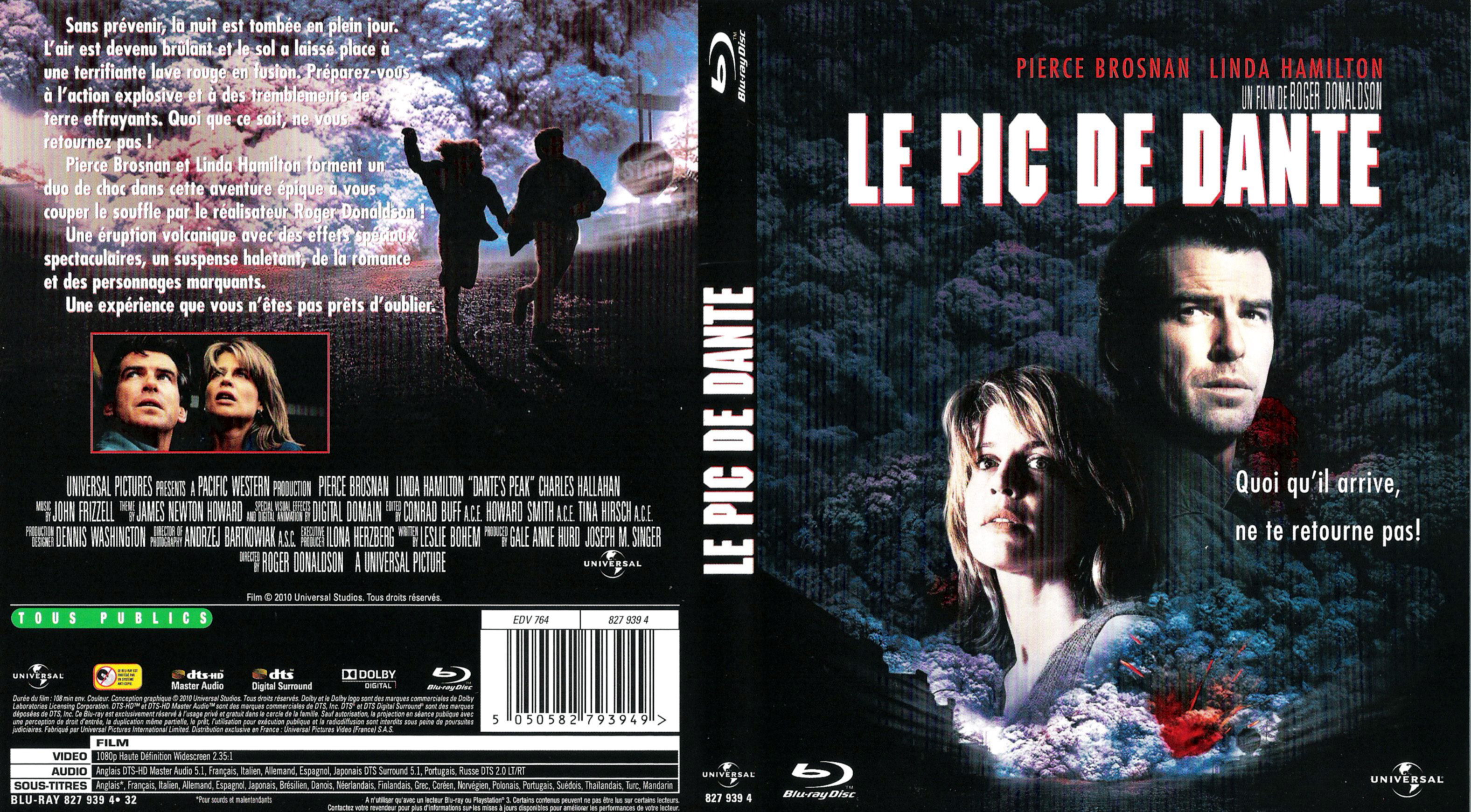 Jaquette DVD Le pic de dante (BLU-RAY)