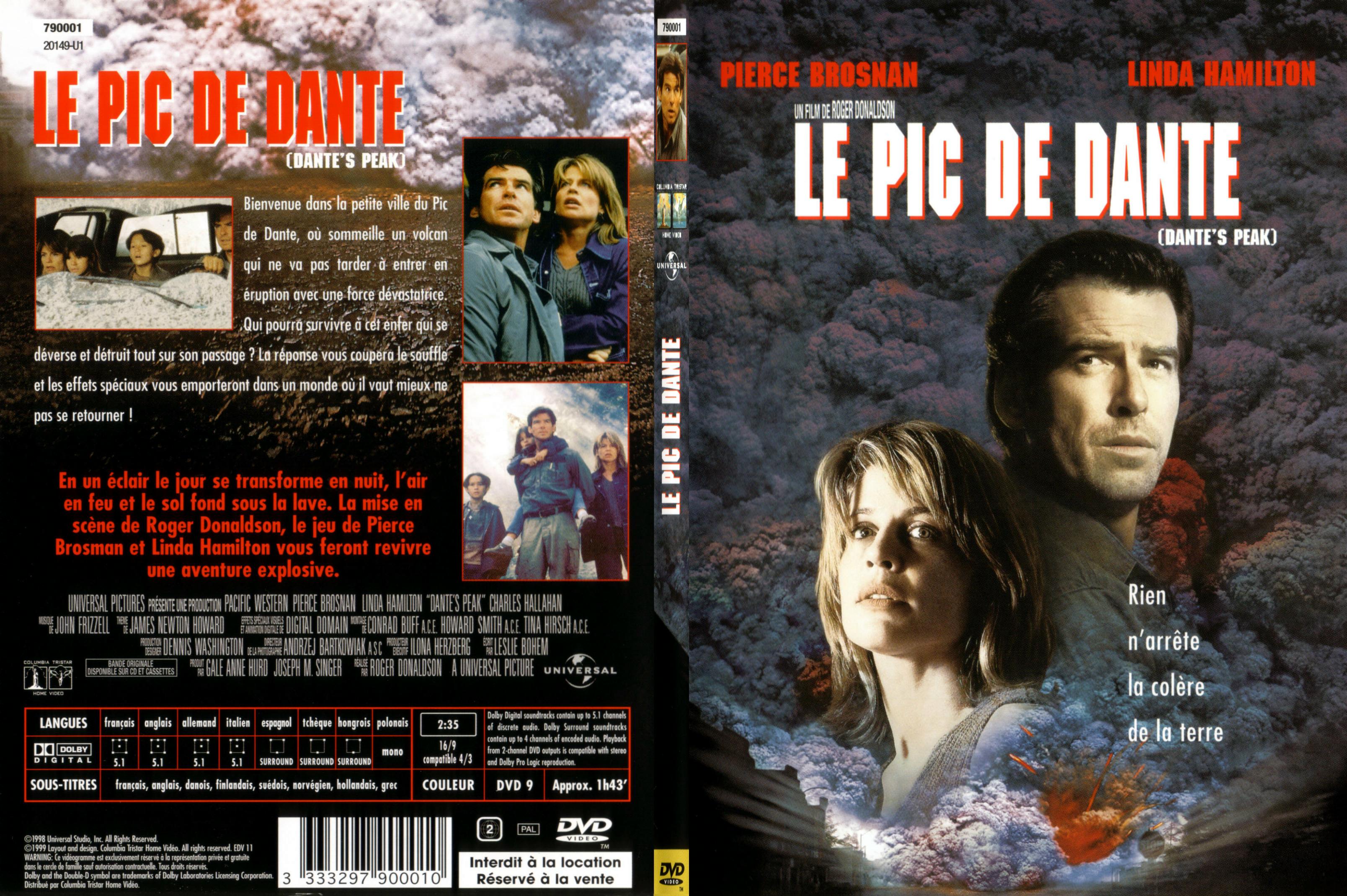 Jaquette DVD Le pic de dante - SLIM