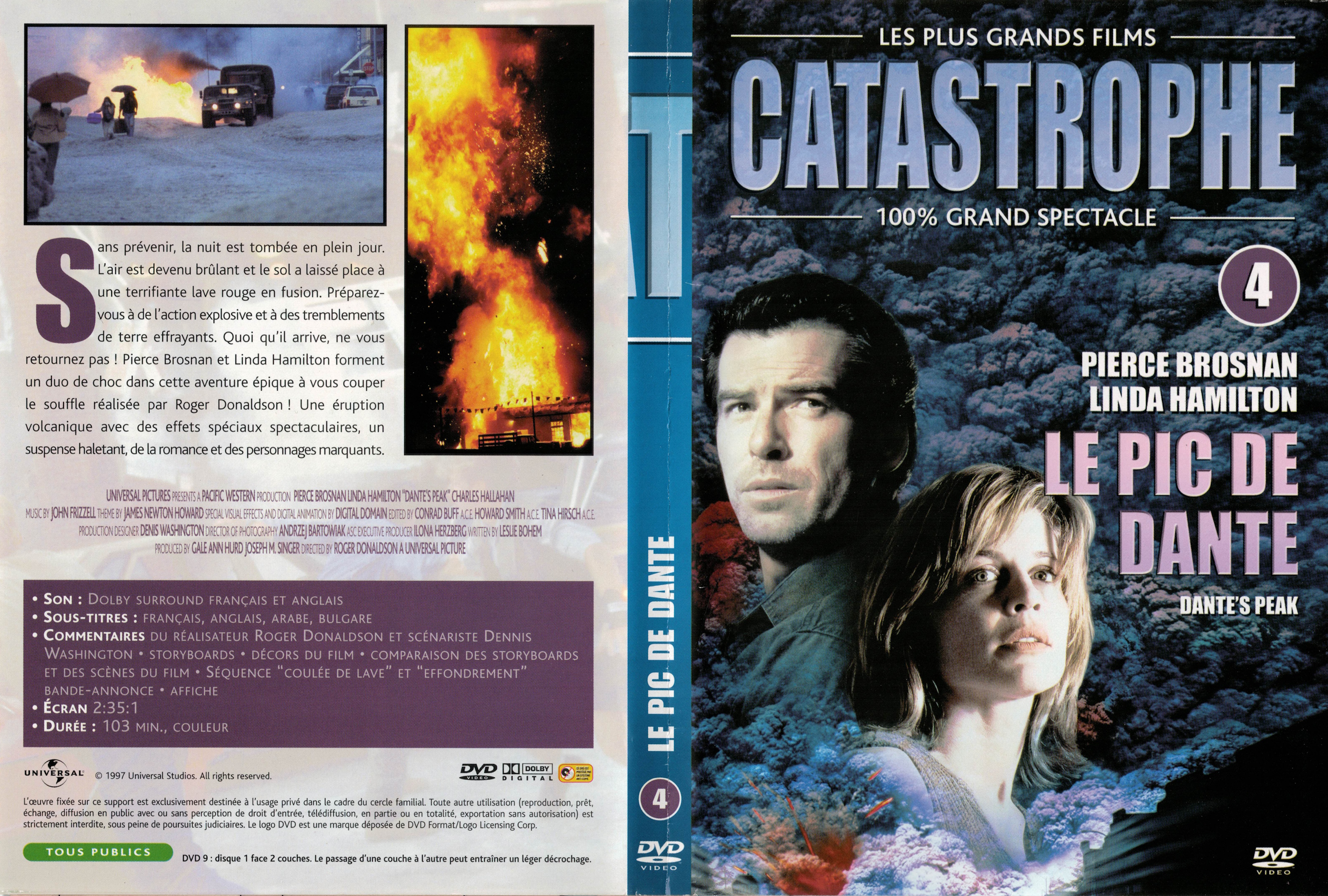 Jaquette DVD Le pic de dante v4