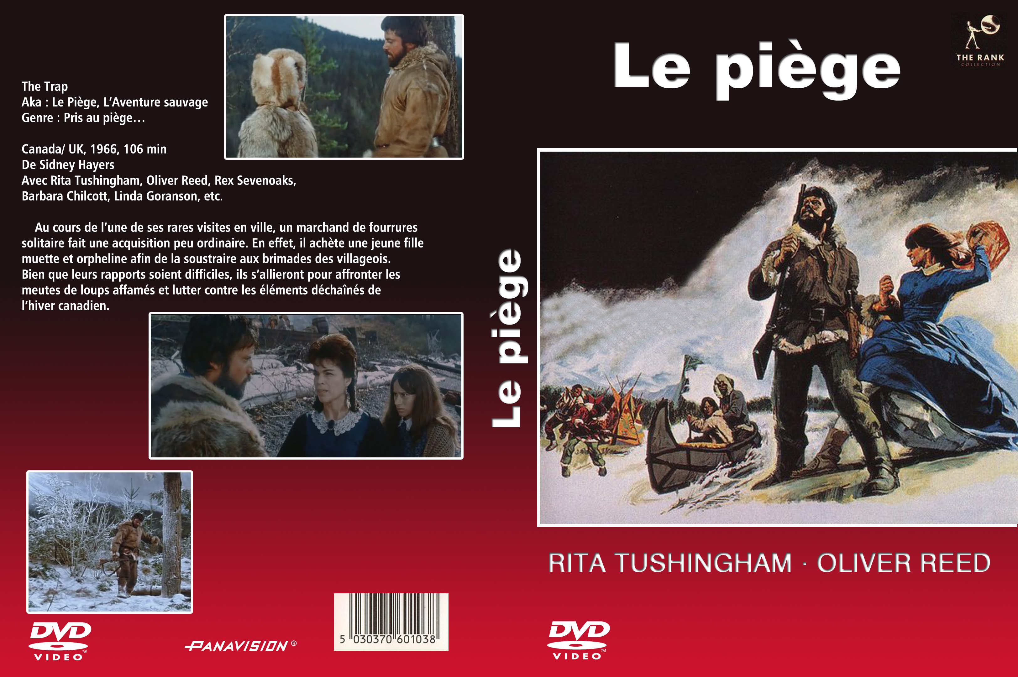 Jaquette DVD Le piege (1966) custom