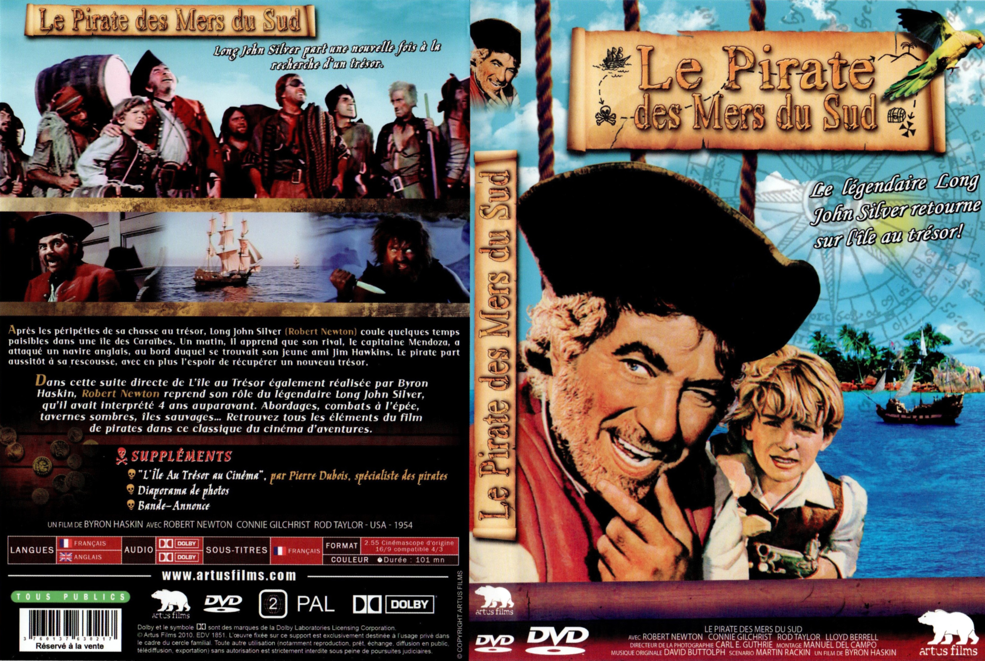 Jaquette DVD Le pirate des mers du sud