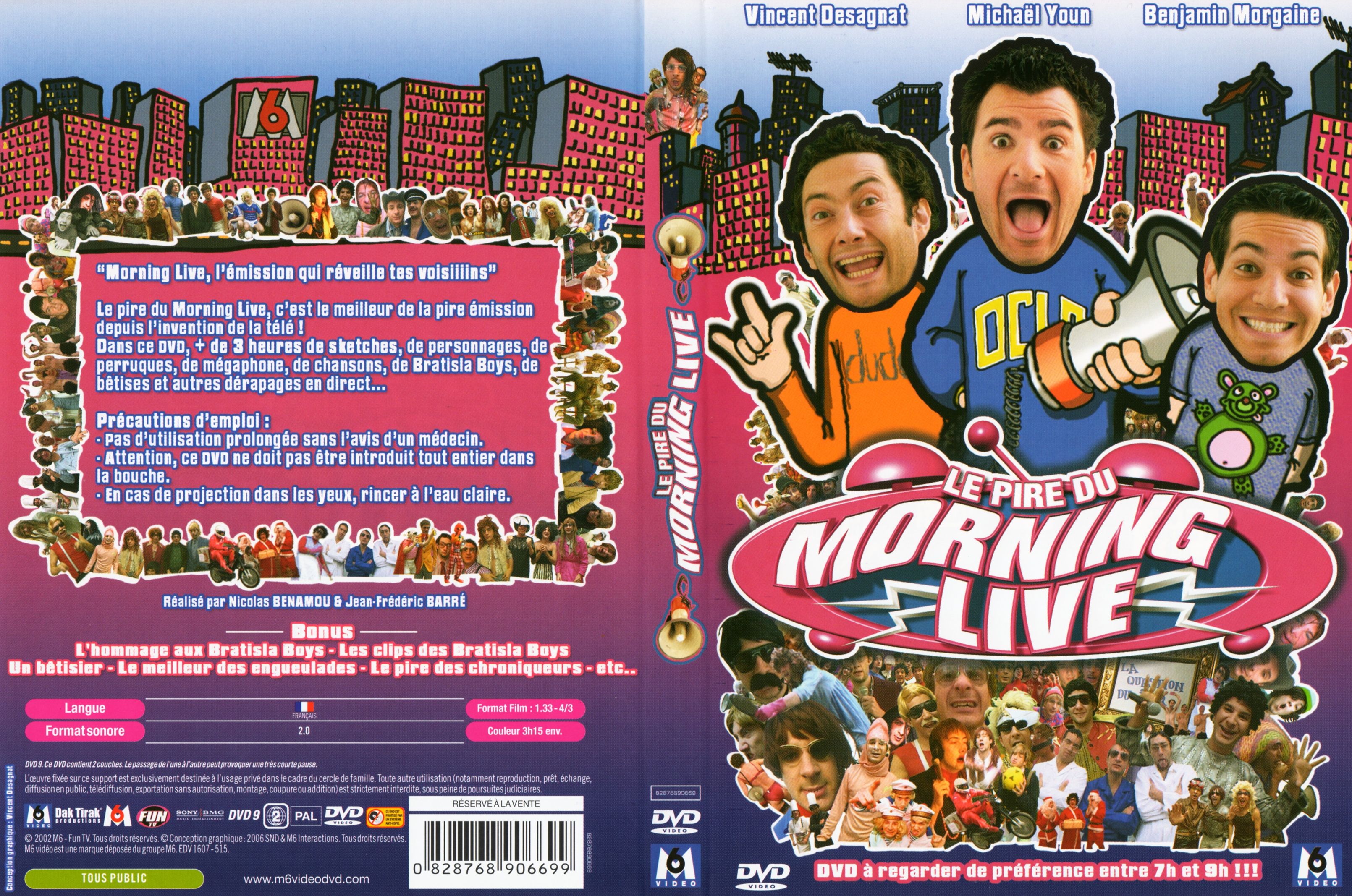 Jaquette DVD Le pire du morning live