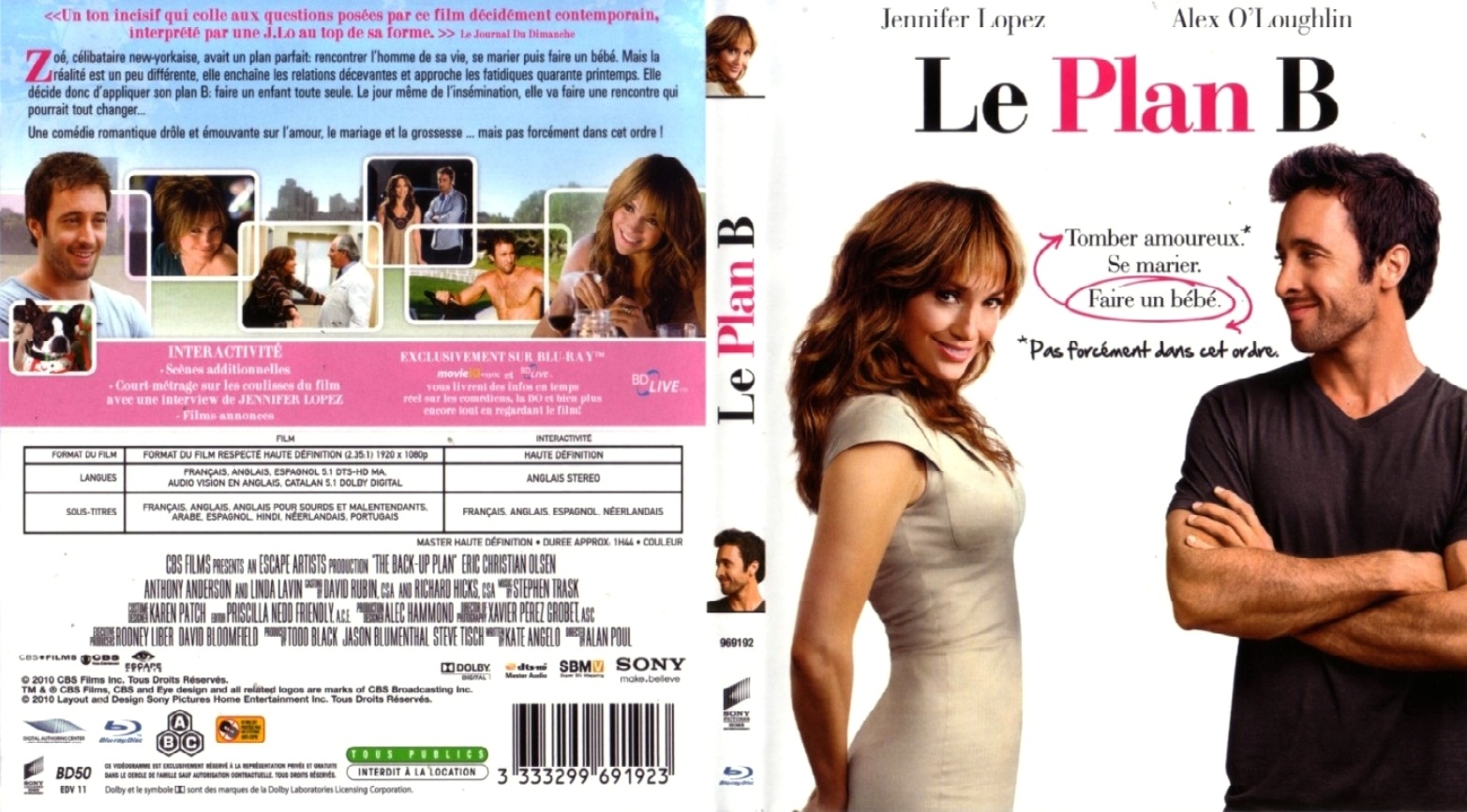 Jaquette DVD Le plan B (BLU-RAY)