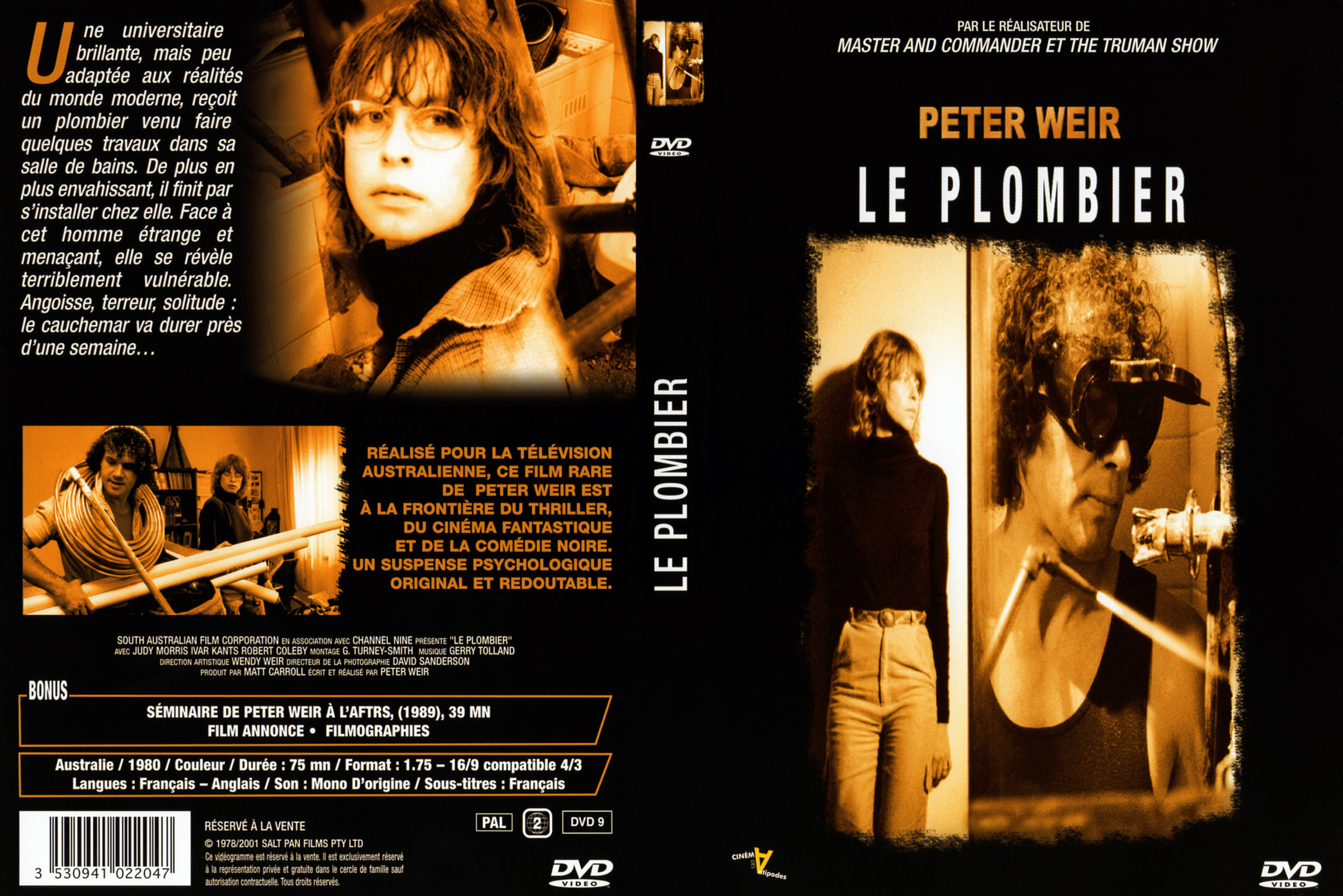 Jaquette DVD Le plombier