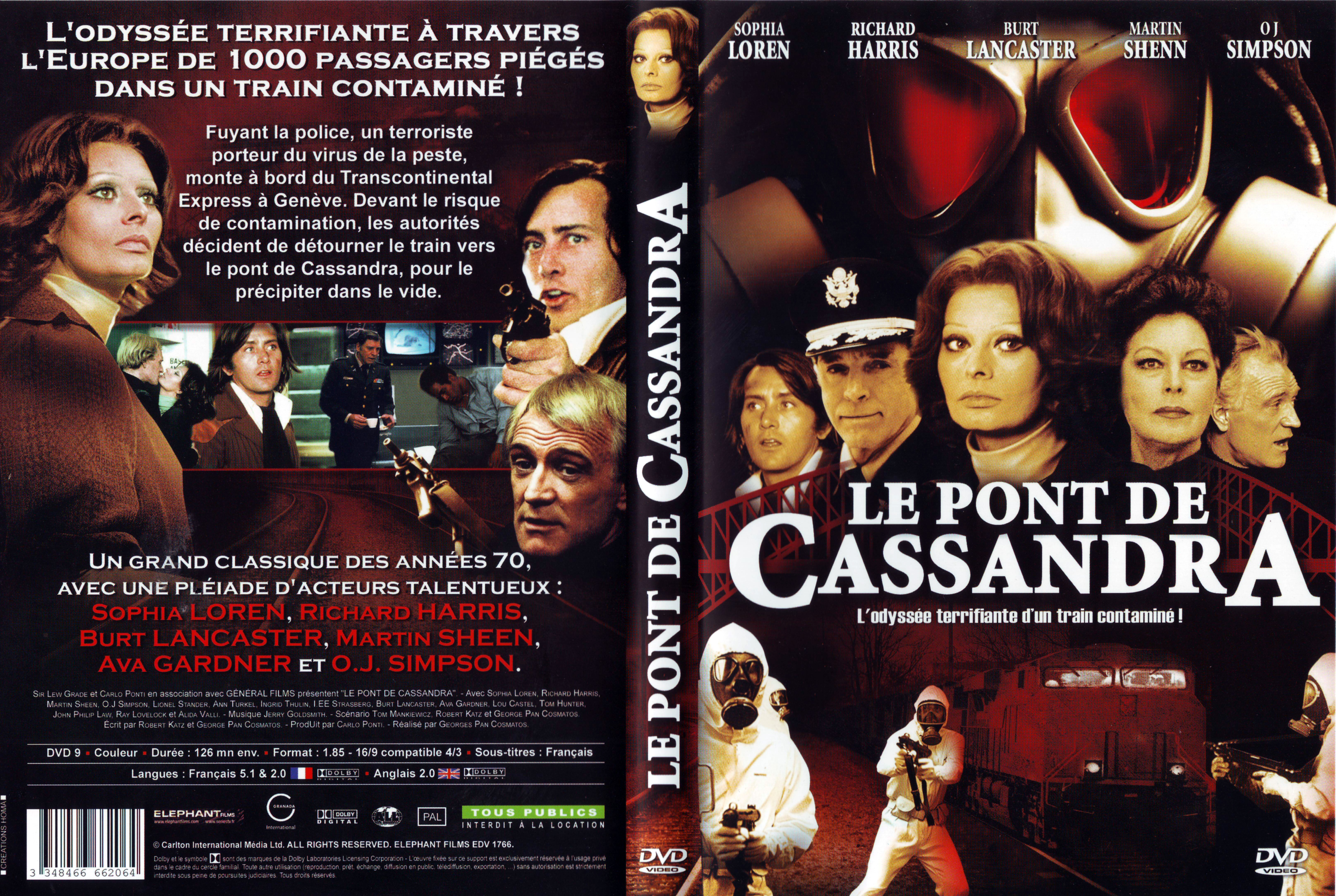 Jaquette DVD Le pont de Cassandra