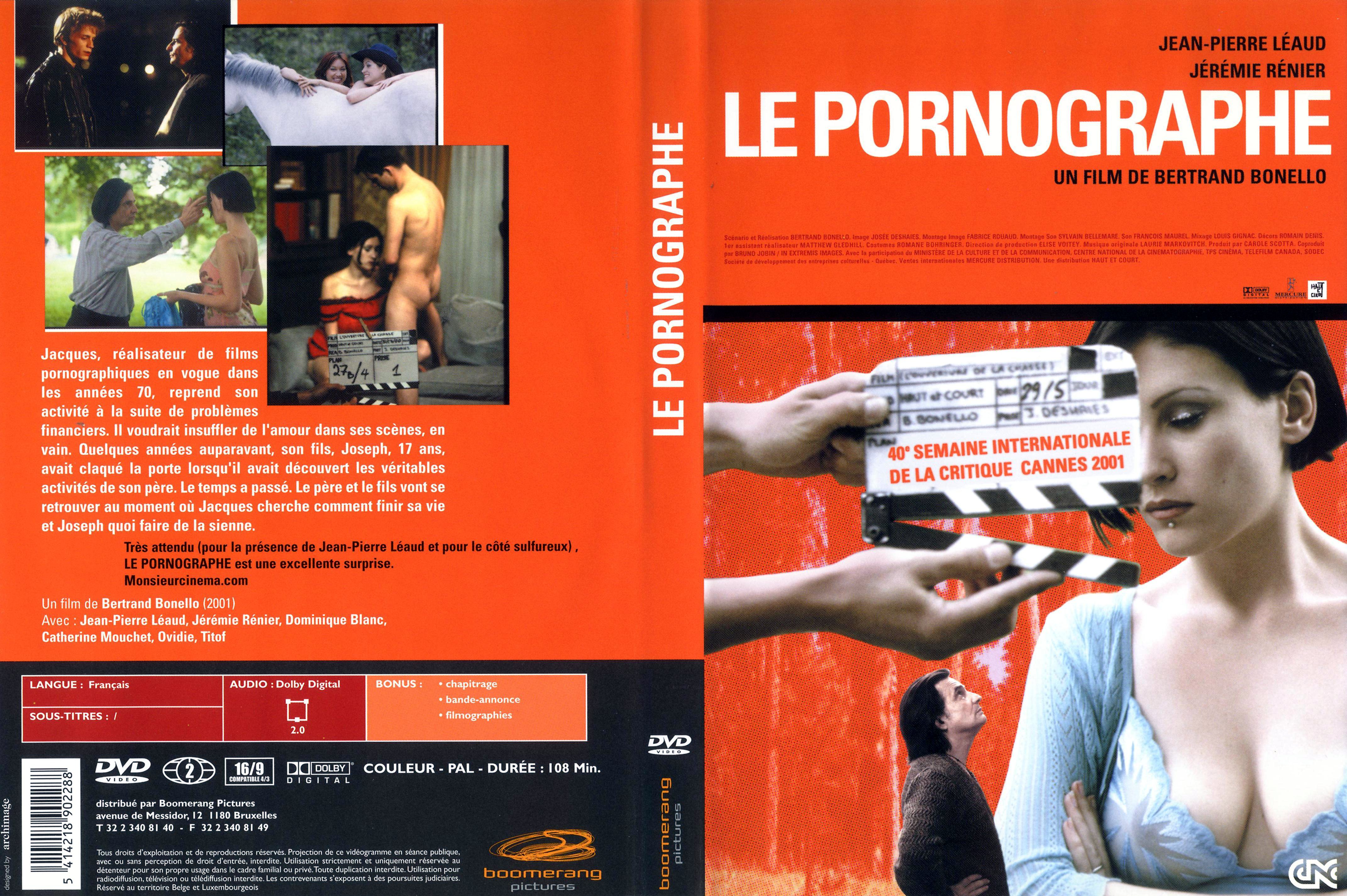 Jaquette DVD Le pornographe