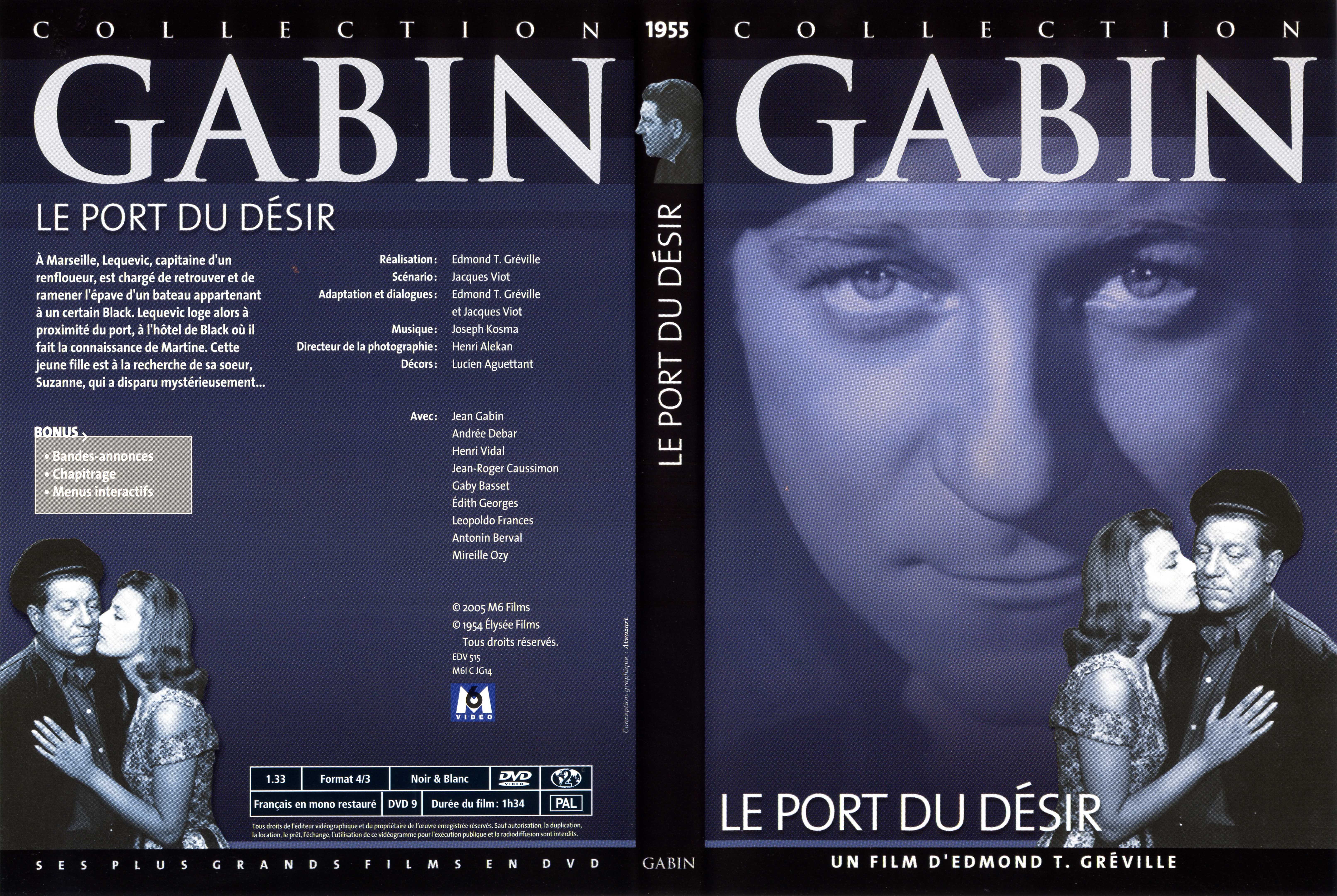 Jaquette DVD Le port du dsir