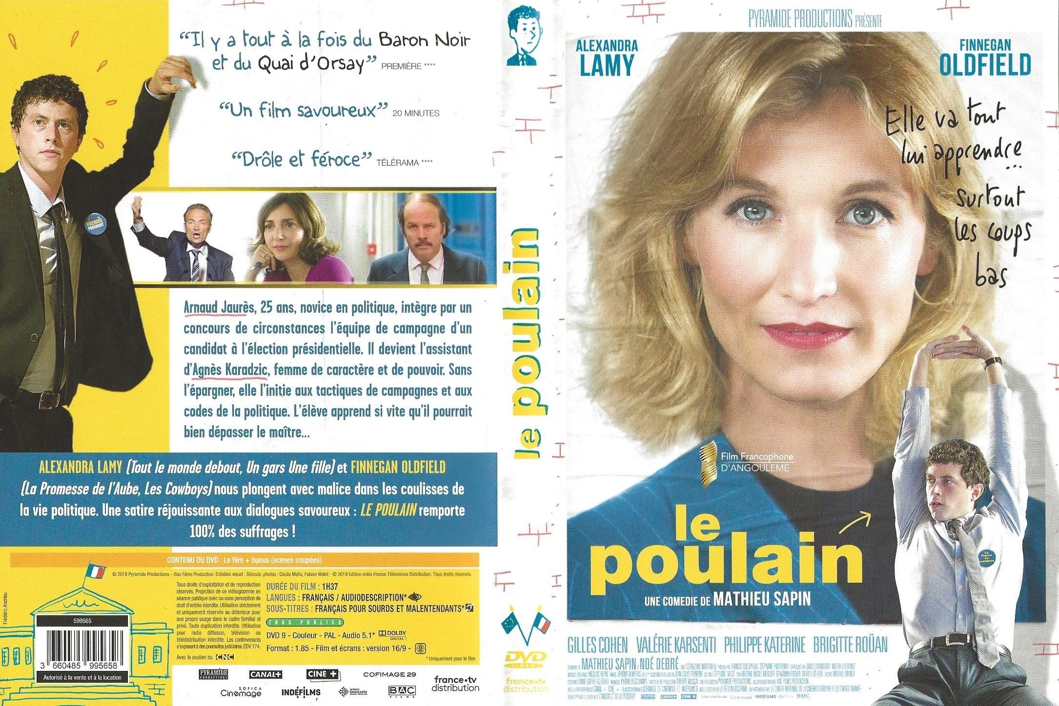Jaquette DVD Le poulain