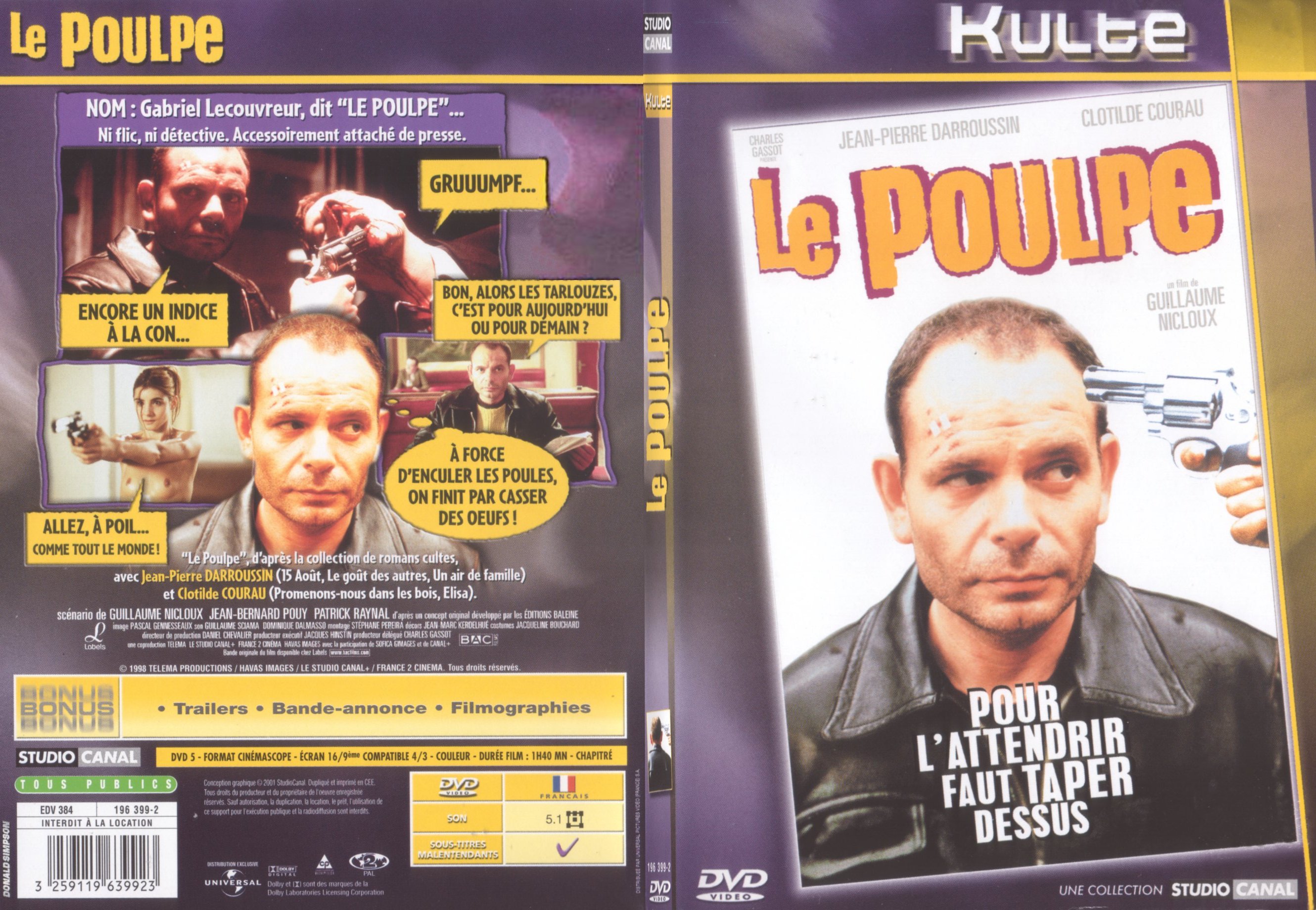 Jaquette DVD Le poulpe - SLIM