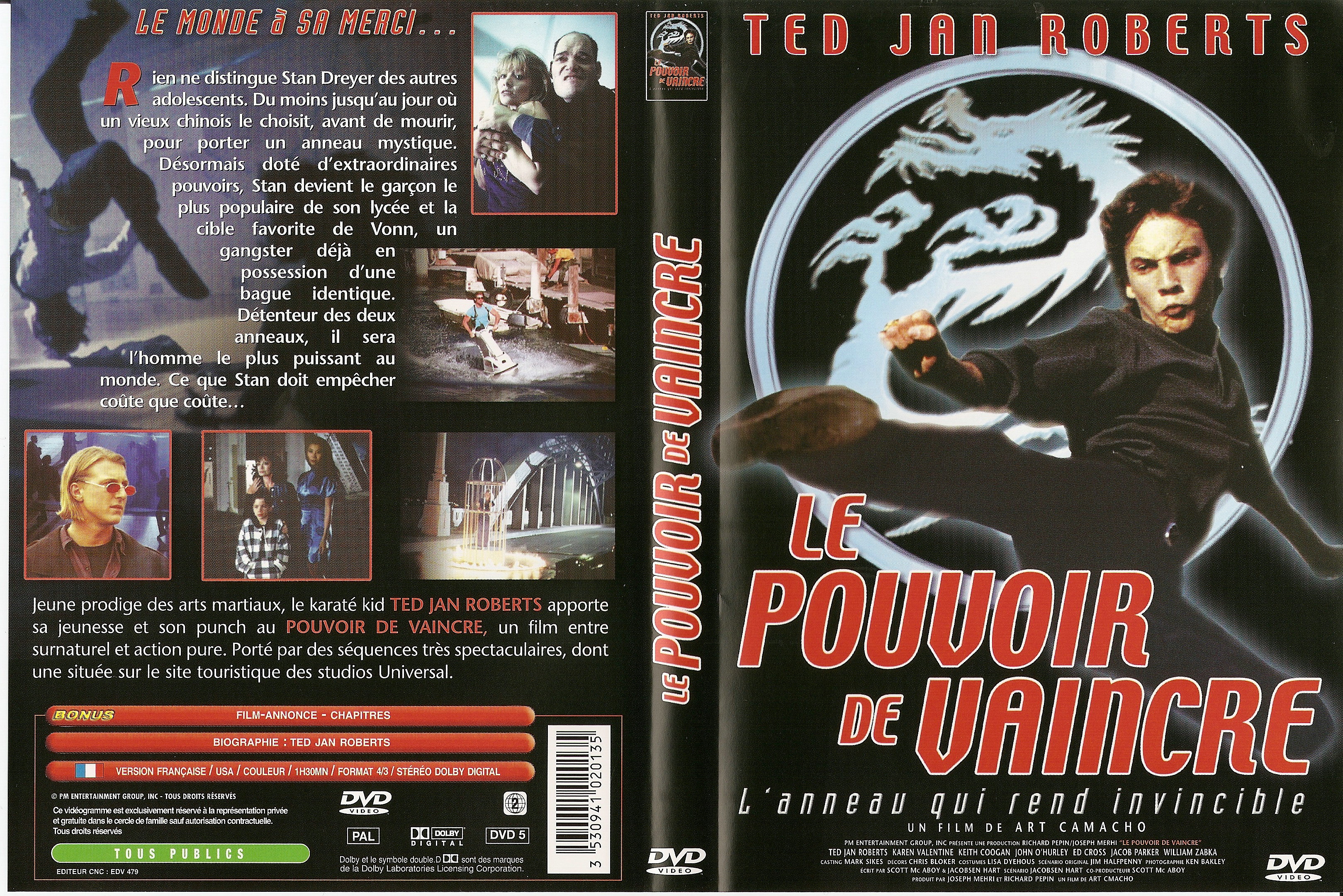 Jaquette DVD Le pouvoir de vaincre