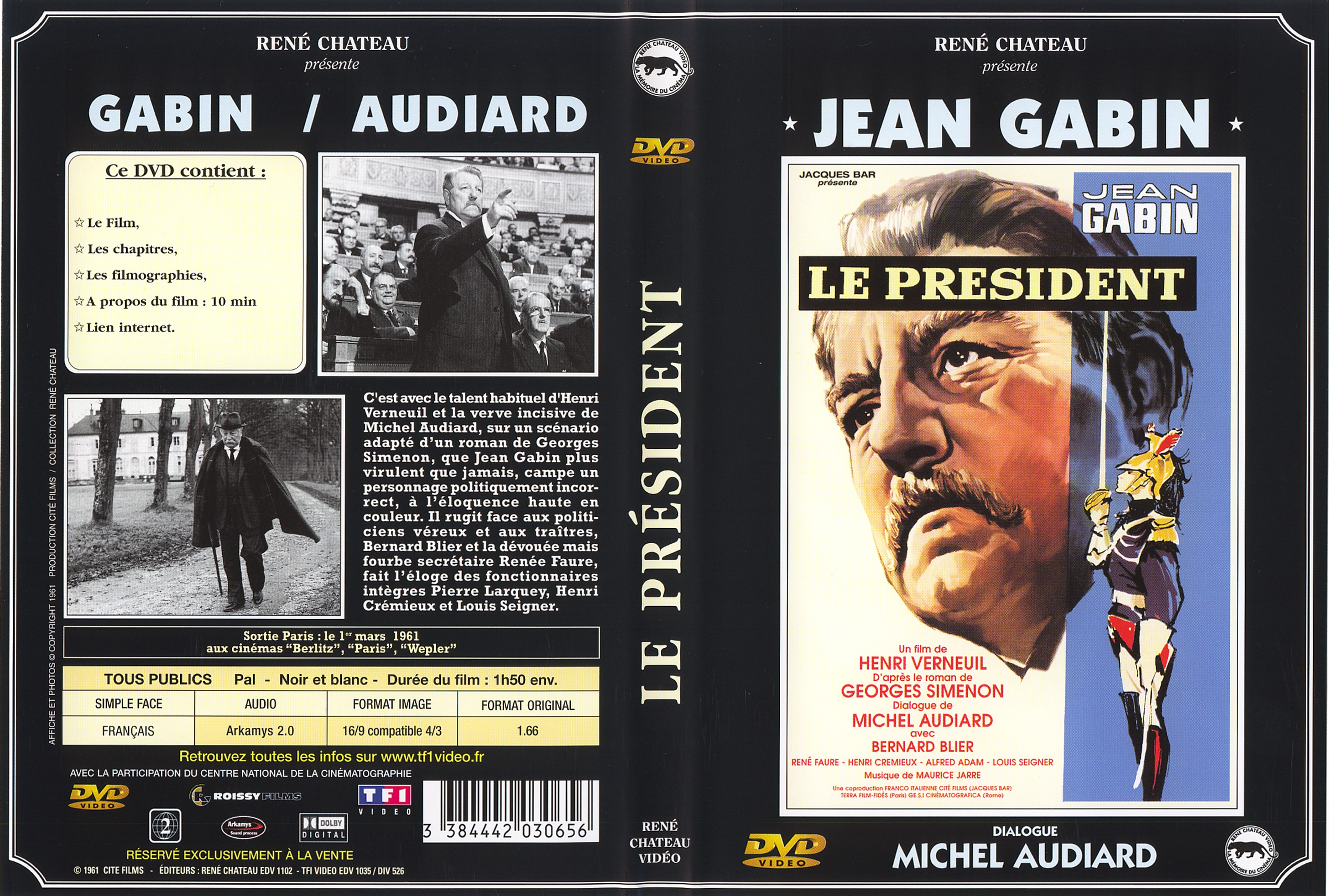 Jaquette DVD Le president