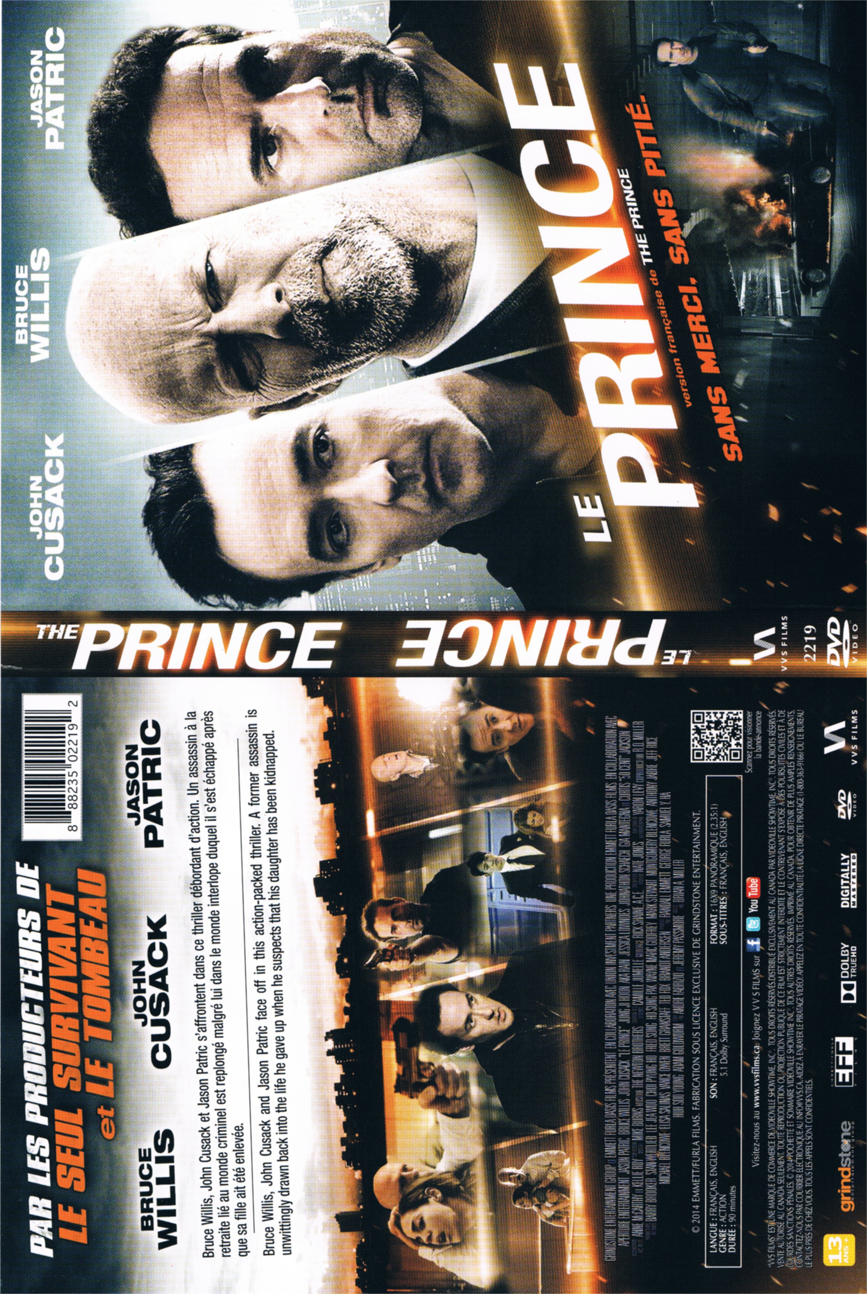 Jaquette DVD Le prince - The prince (Canadienne)