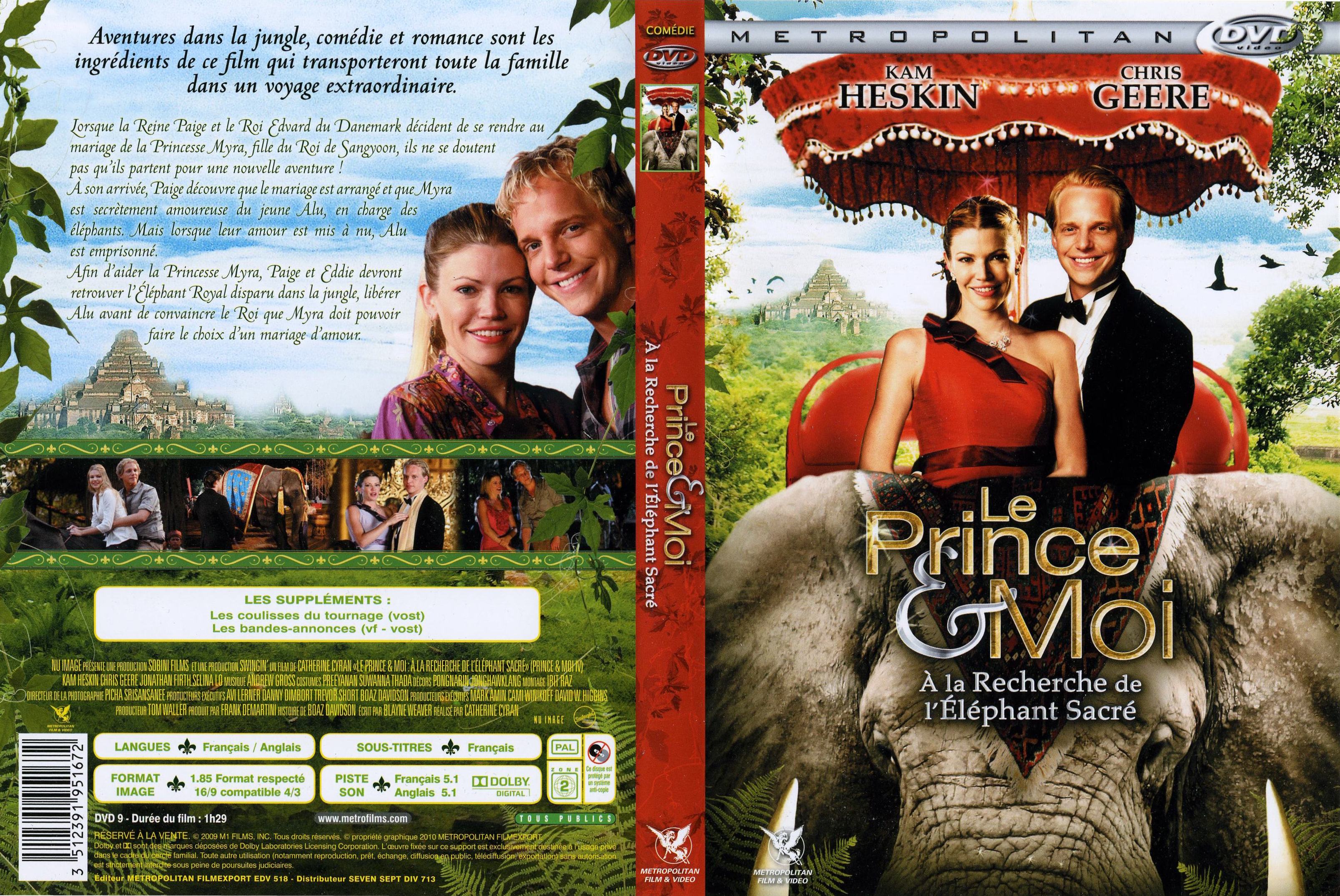 Jaquette DVD Le prince et moi - A la recherche de l