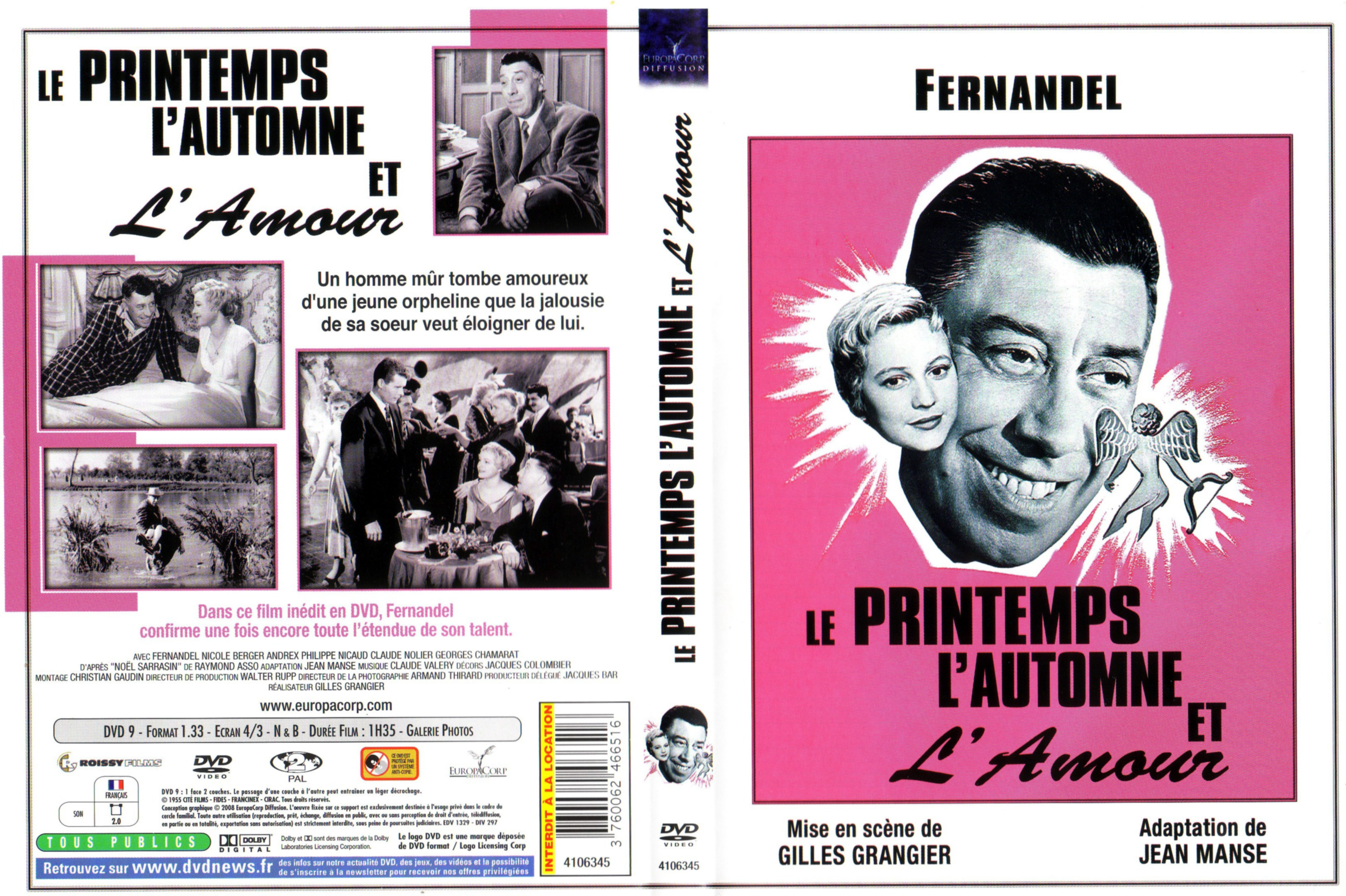 Jaquette DVD Le printemps l