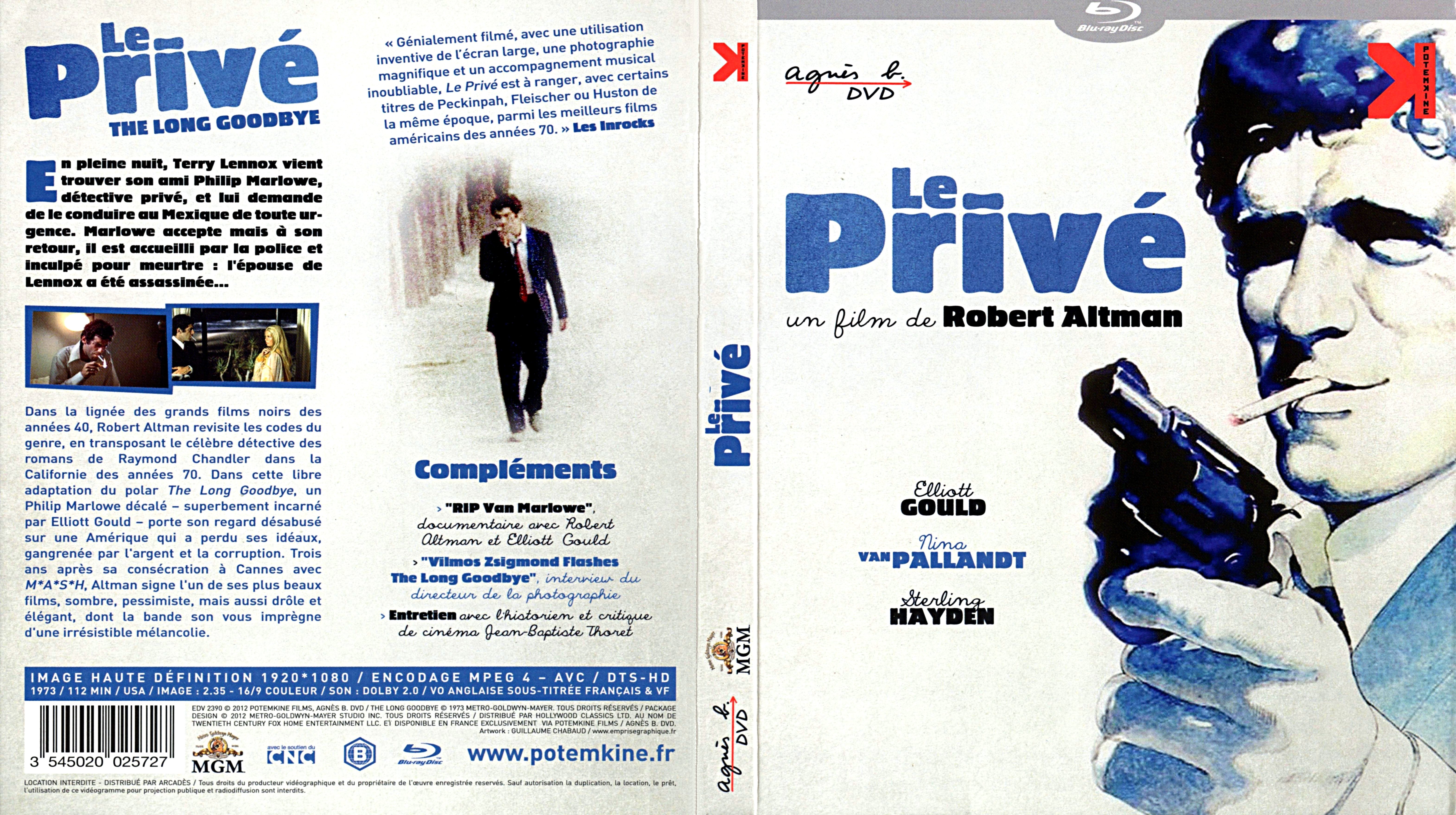 Jaquette DVD Le priv custom (BLU-RAY)